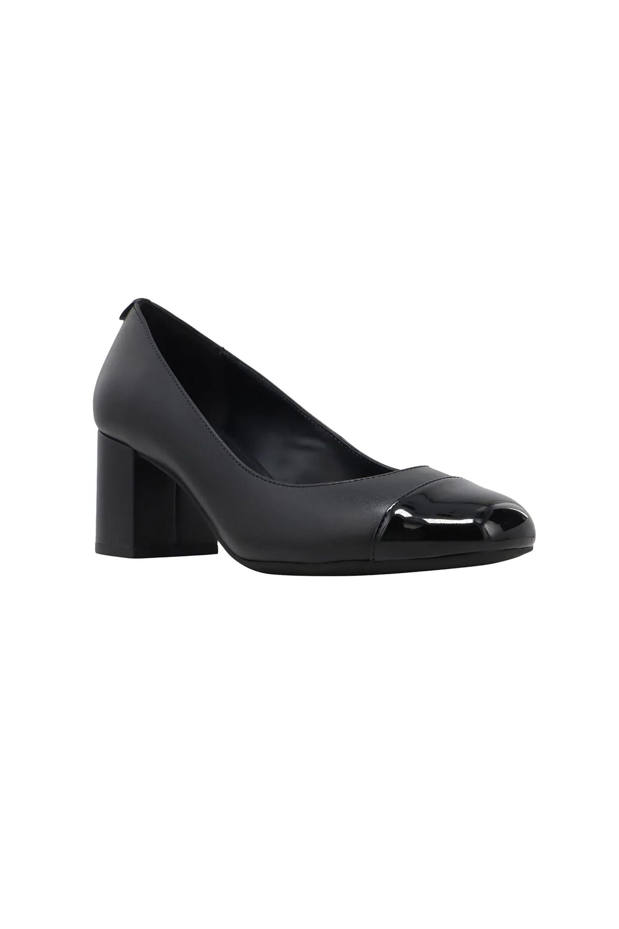 Michael Kors γυναικείες γόβες στρογγυλή μύτη "Perla" - 40T5PLMP1L Μαύρο φωτογραφία