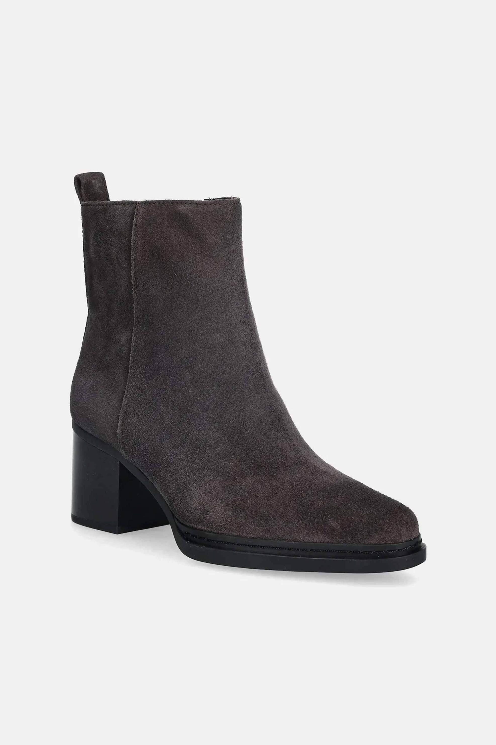 MICHAEL KORS Michael Kors γυναικεία μποτάκια suede με τακούνι "Lex" - 40F5LXME5S Καφέ - 2