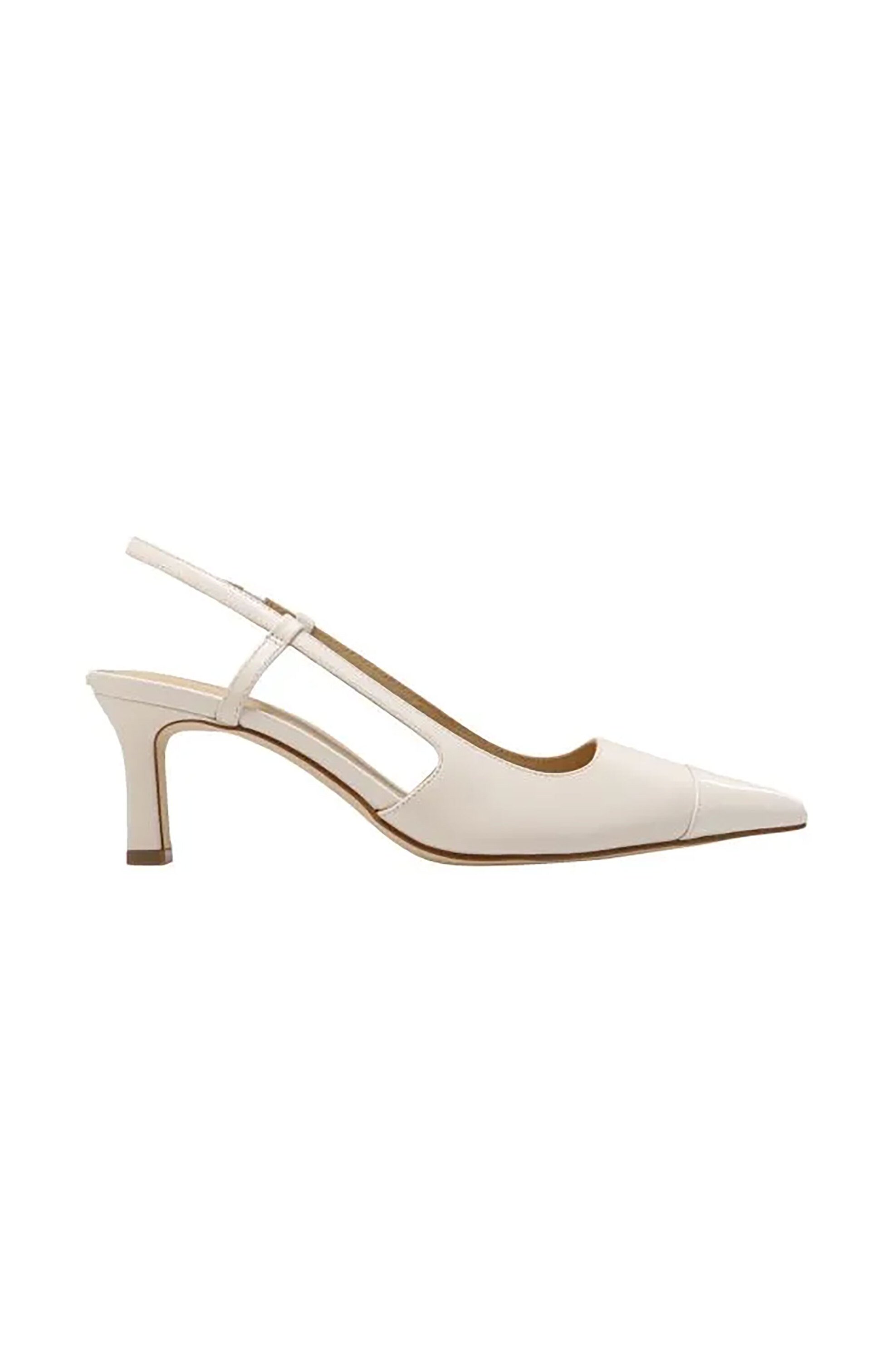 Michael Kors γυναικείες slingback γόβες "Alora" - 40R6AOMS1L Εκρού