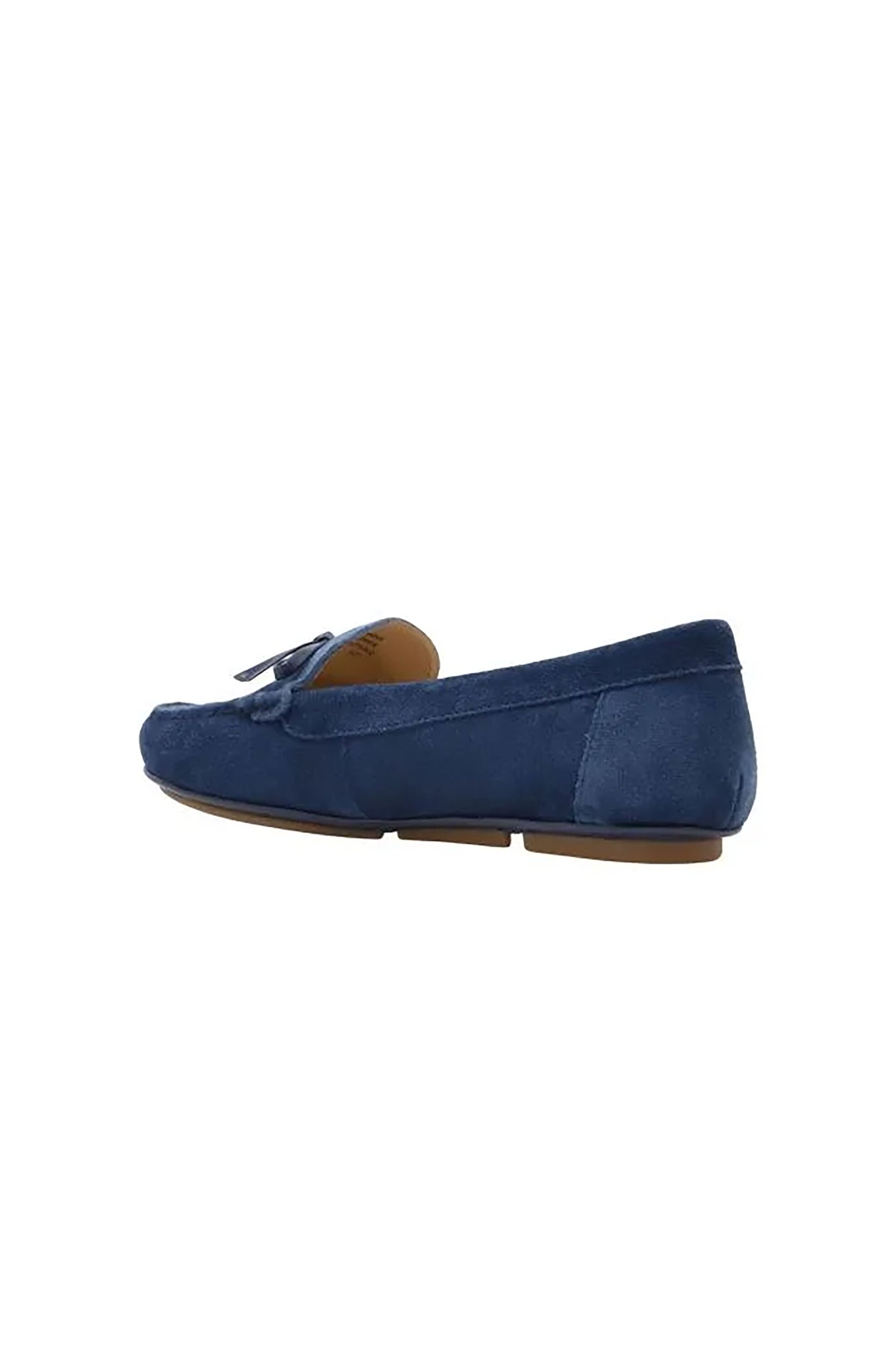 MICHAEL KORS Michael Kors γυναικεία δερμάτινα suede μοκασίνια "Juliette" - 40S3JTFR1S Σκούρο Μπλε - 3