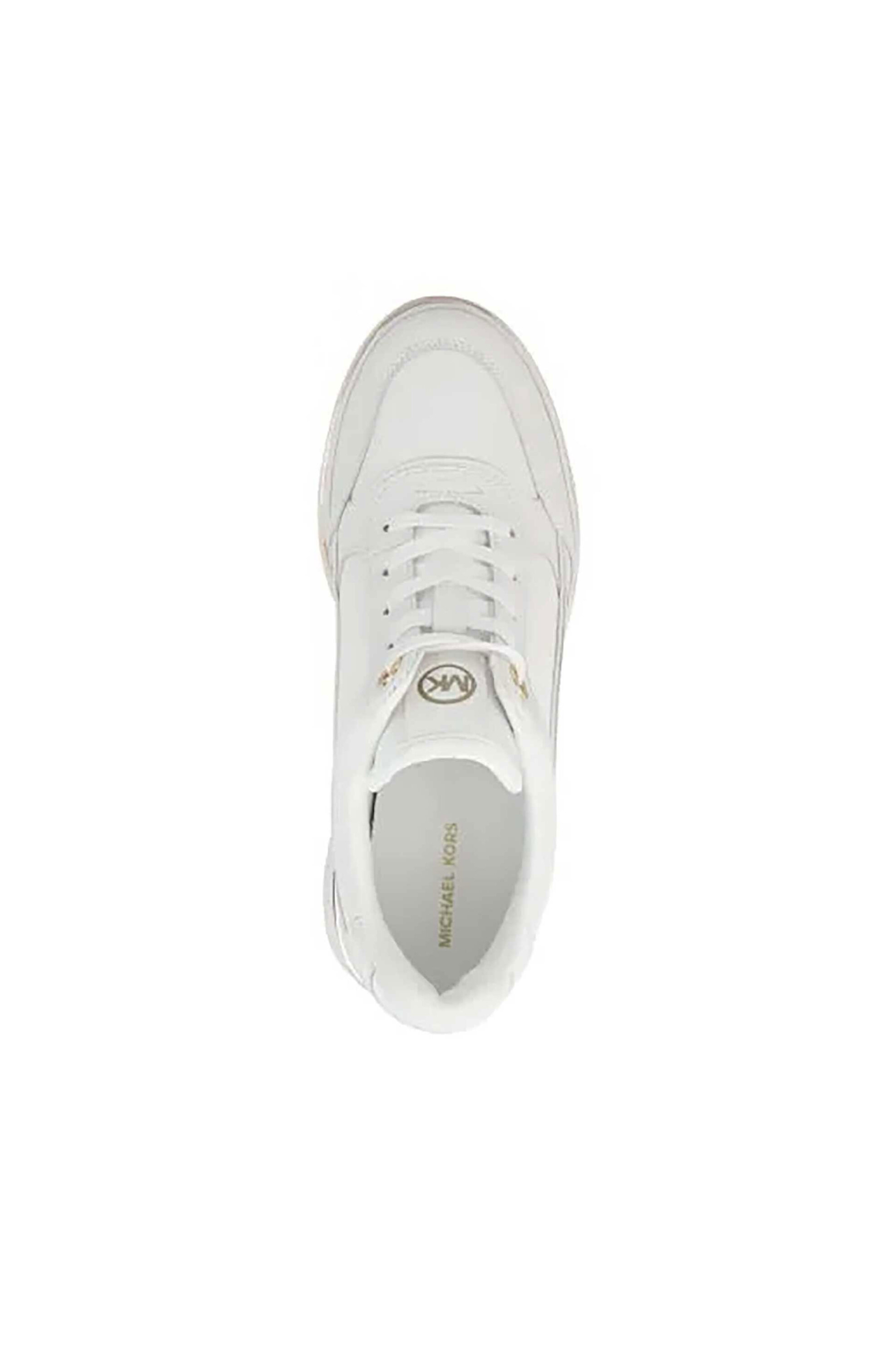 Michael Kors Γυναικεία Sneakers με Σταθερή Πλατφόρμα Emmy - 43F5Emfs1L Λευκό