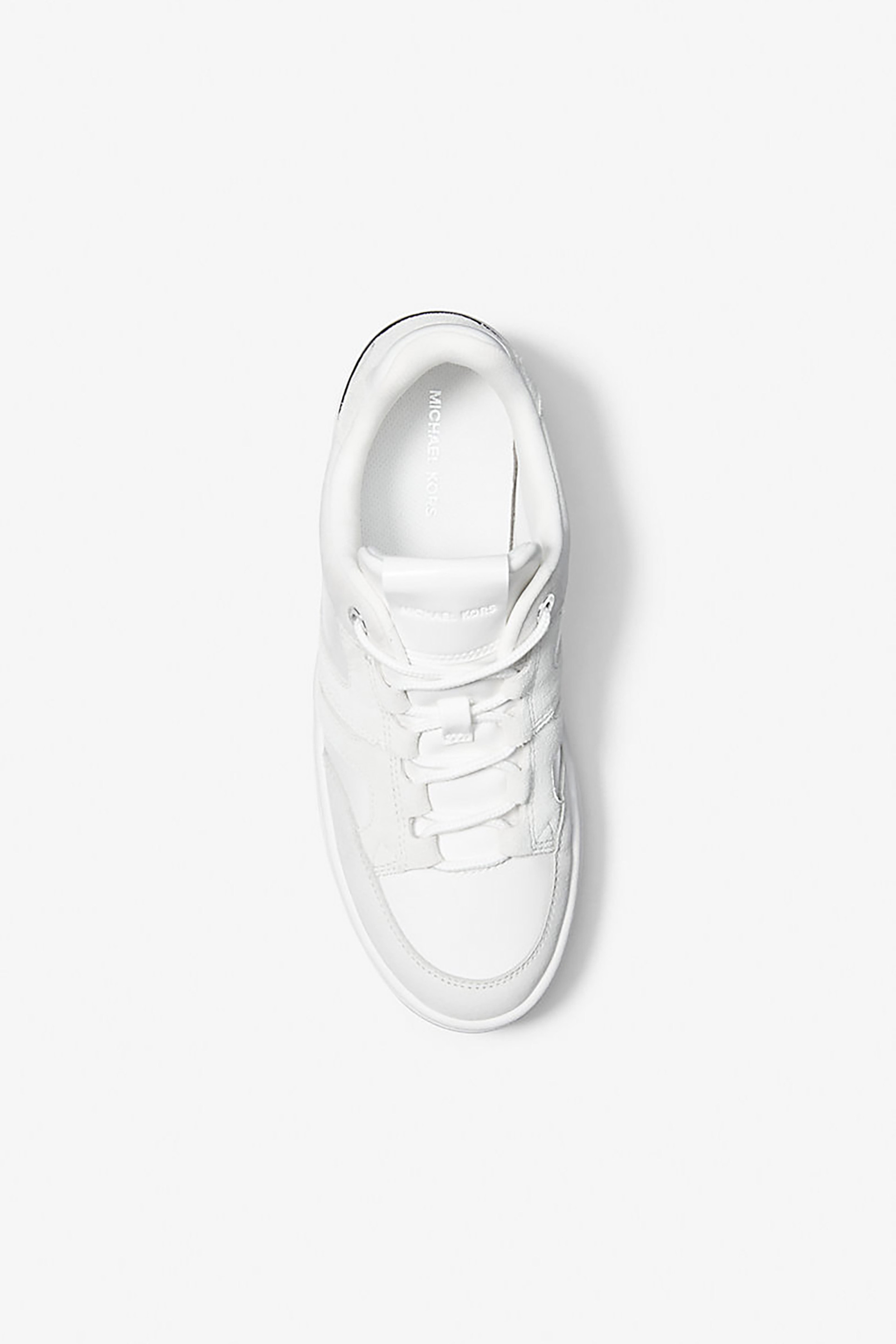 Michael Kors Γυναικεία Δερμάτινα Sneakers Ryder - 43R6Ryfs3L Λευκό