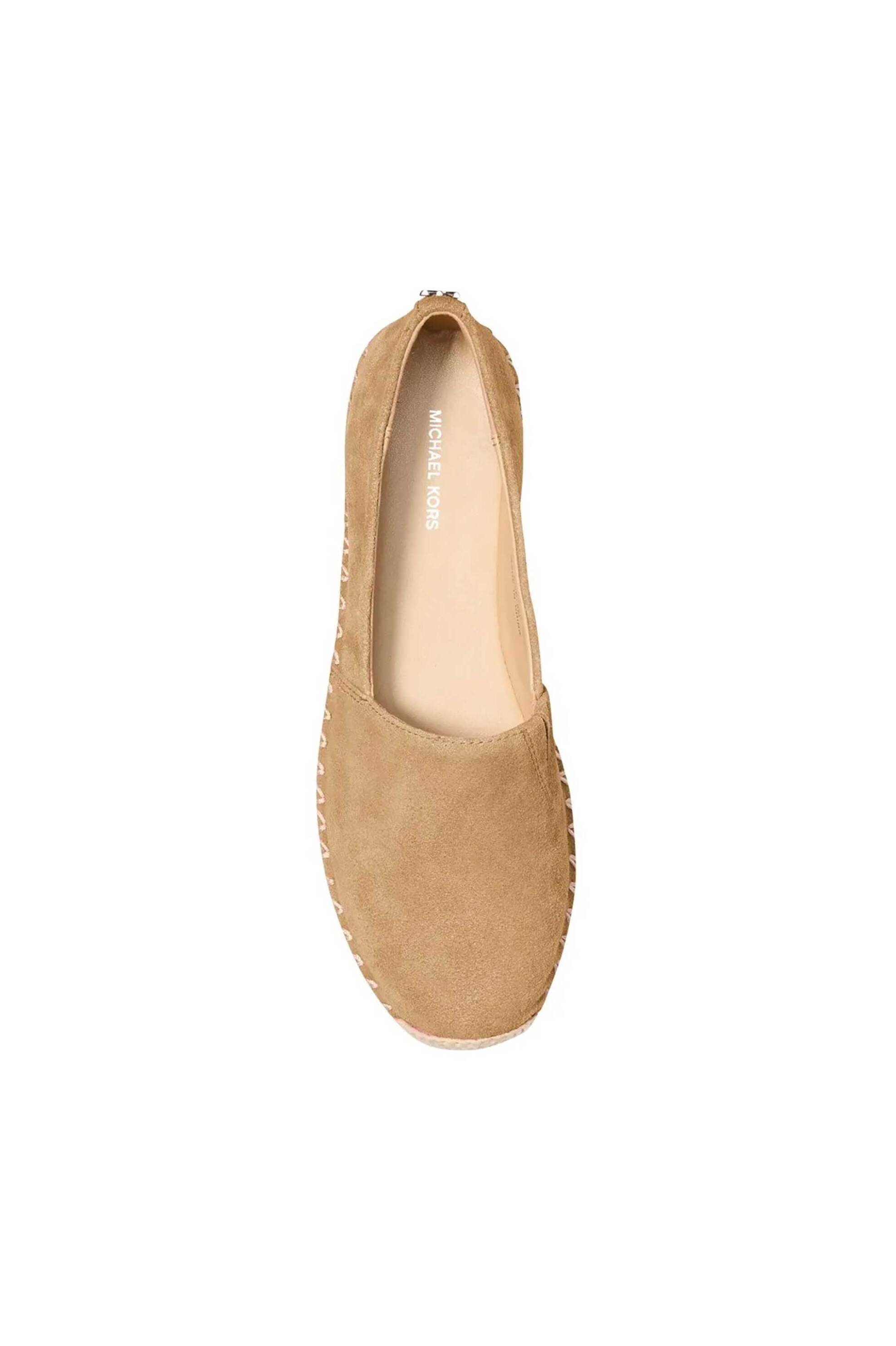 Michael Kors Γυναικείες Suede Εσπαντρίγιες Kenzie - 40R6Kzfp1S Καμηλό