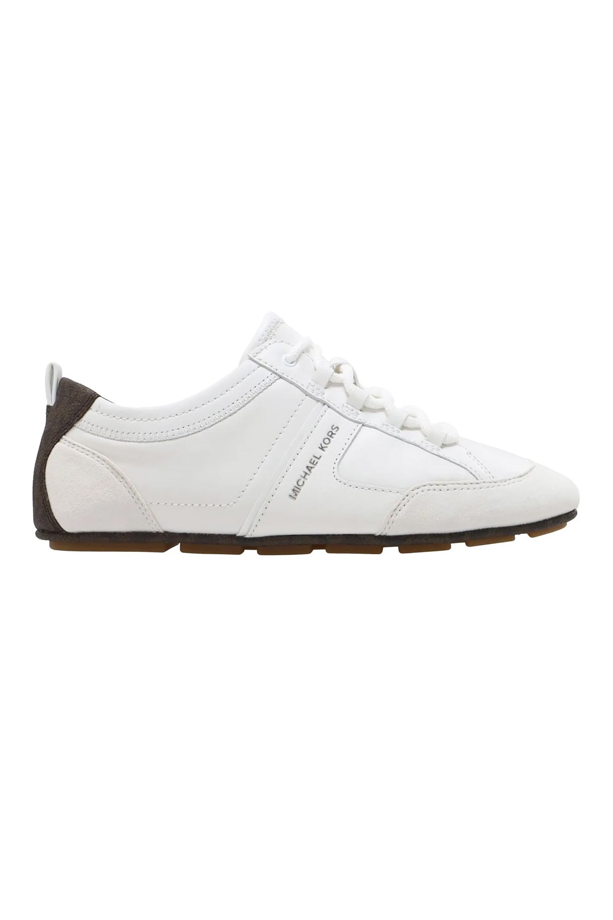 Michael Kors γυναικεία δερμάτινα sneakers "Keely" - 43S6KLFS1L Λευκό