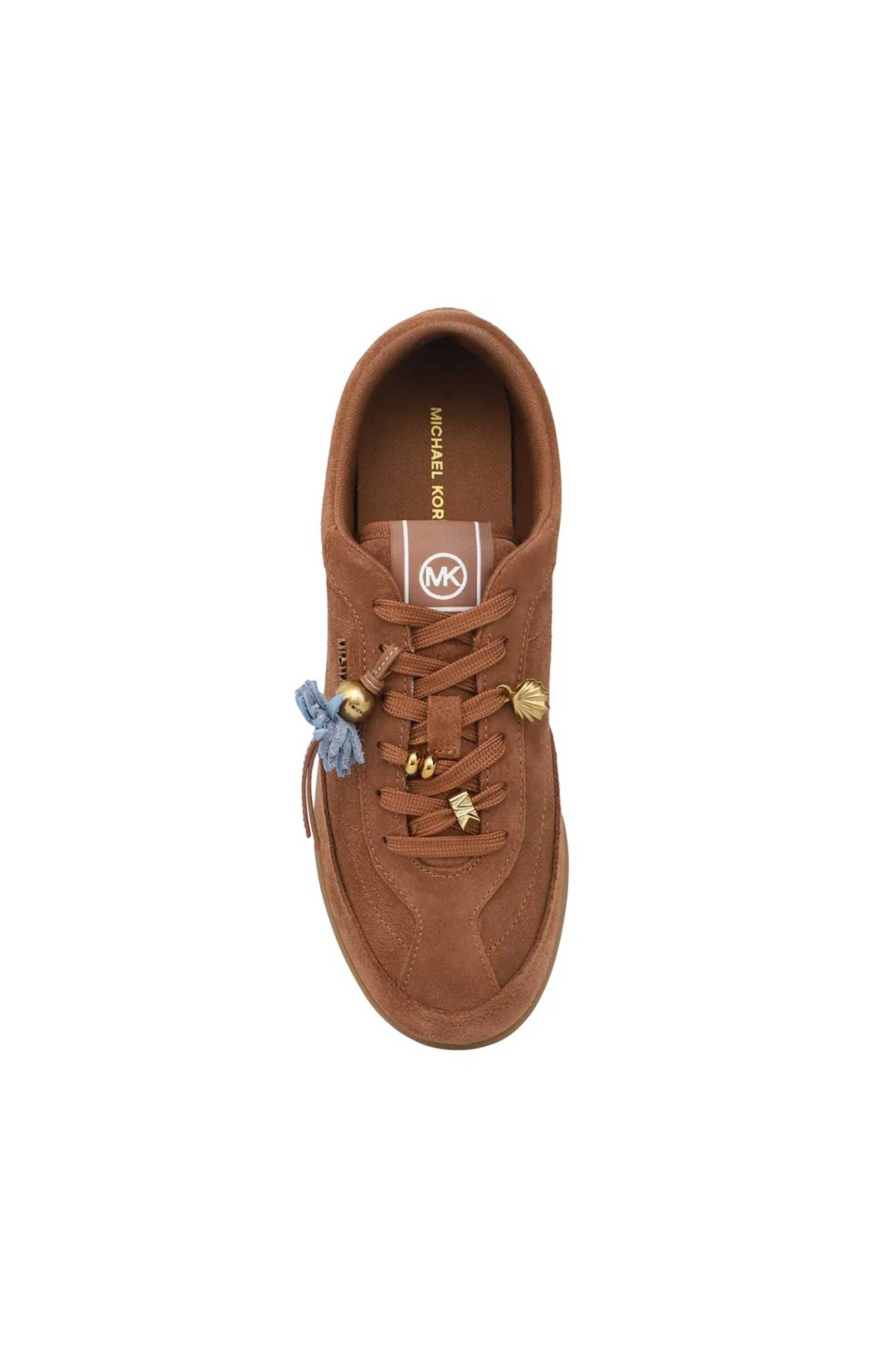 Michael Kors Γυναικεία Suede Sneakers Nolan - 43S6Nofs2S Ταμπά