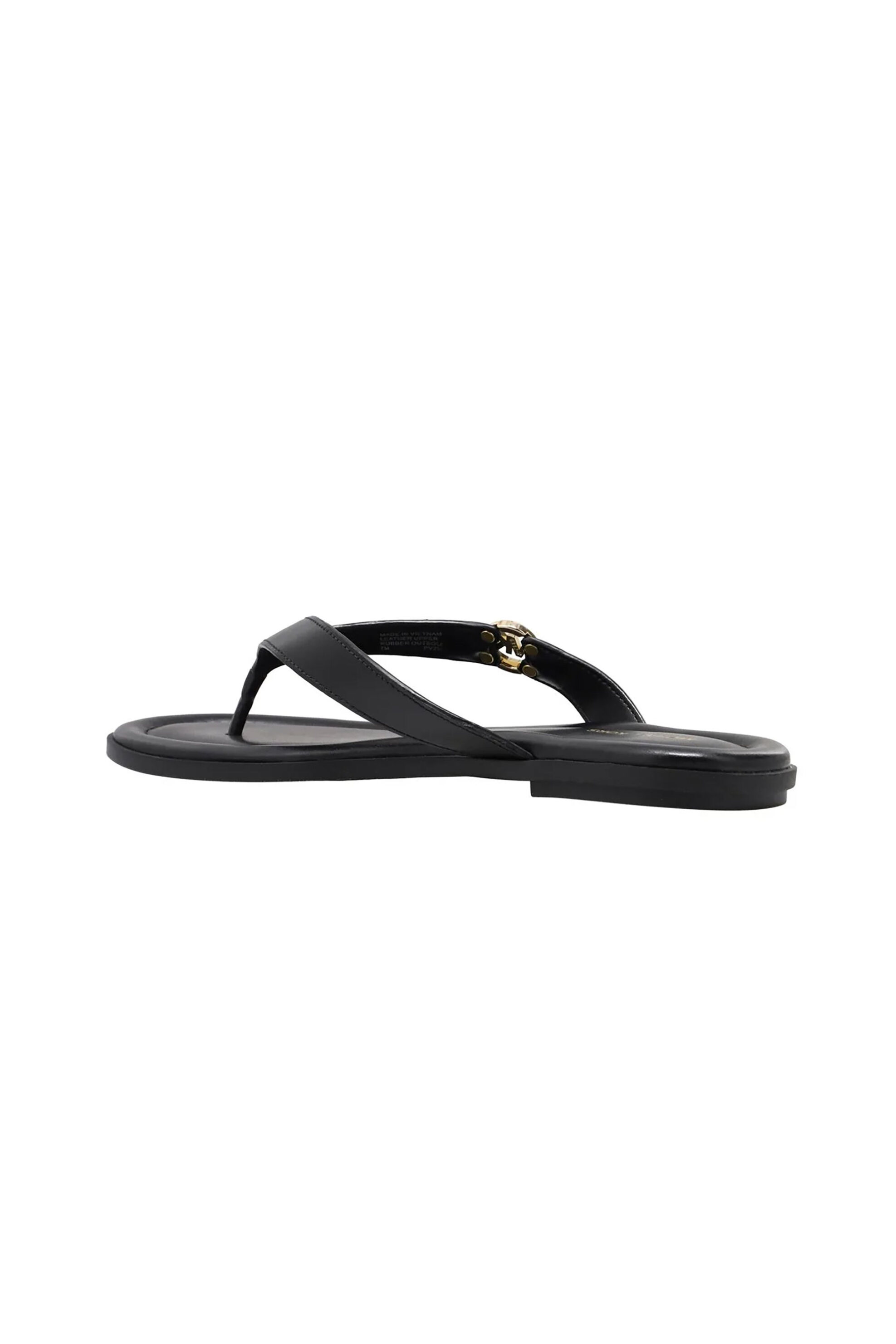 MICHAEL KORS Michael Kors γυναικεία δερμάτινα σανδάλια "Erin" - 40S6ERFS1L Μαύρο - 3