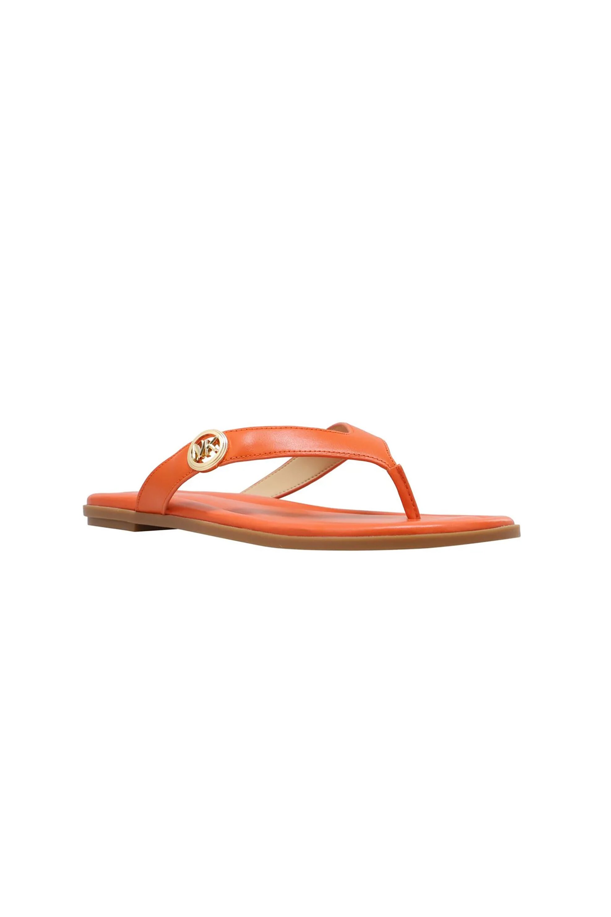 MICHAEL KORS Michael Kors γυναικεία δερμάτινα σανδάλια "Erin" - 40S6ERFS1L Πορτοκαλί - 2
