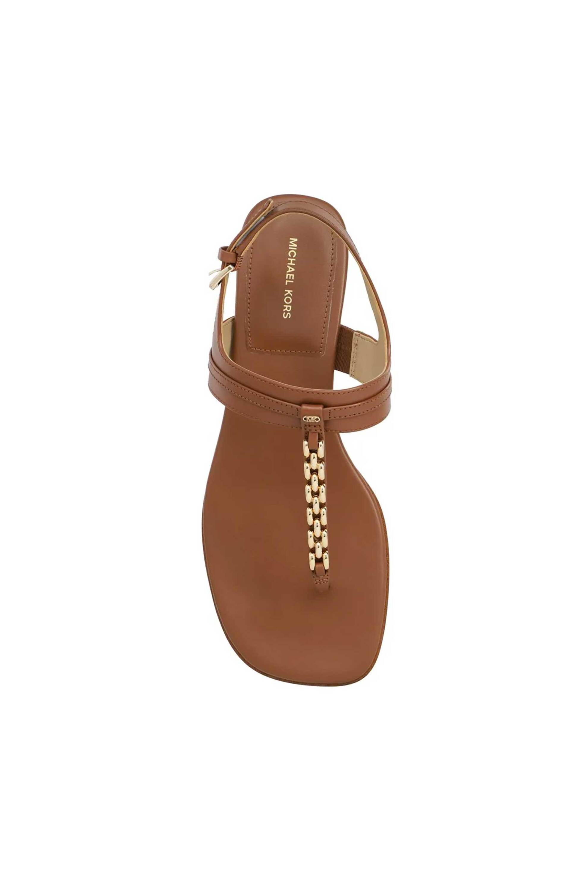 Michael Kors Γυναικεία Δερμάτινα Σανδάλια Marcia - 40S6Mcfs1L Ταμπά