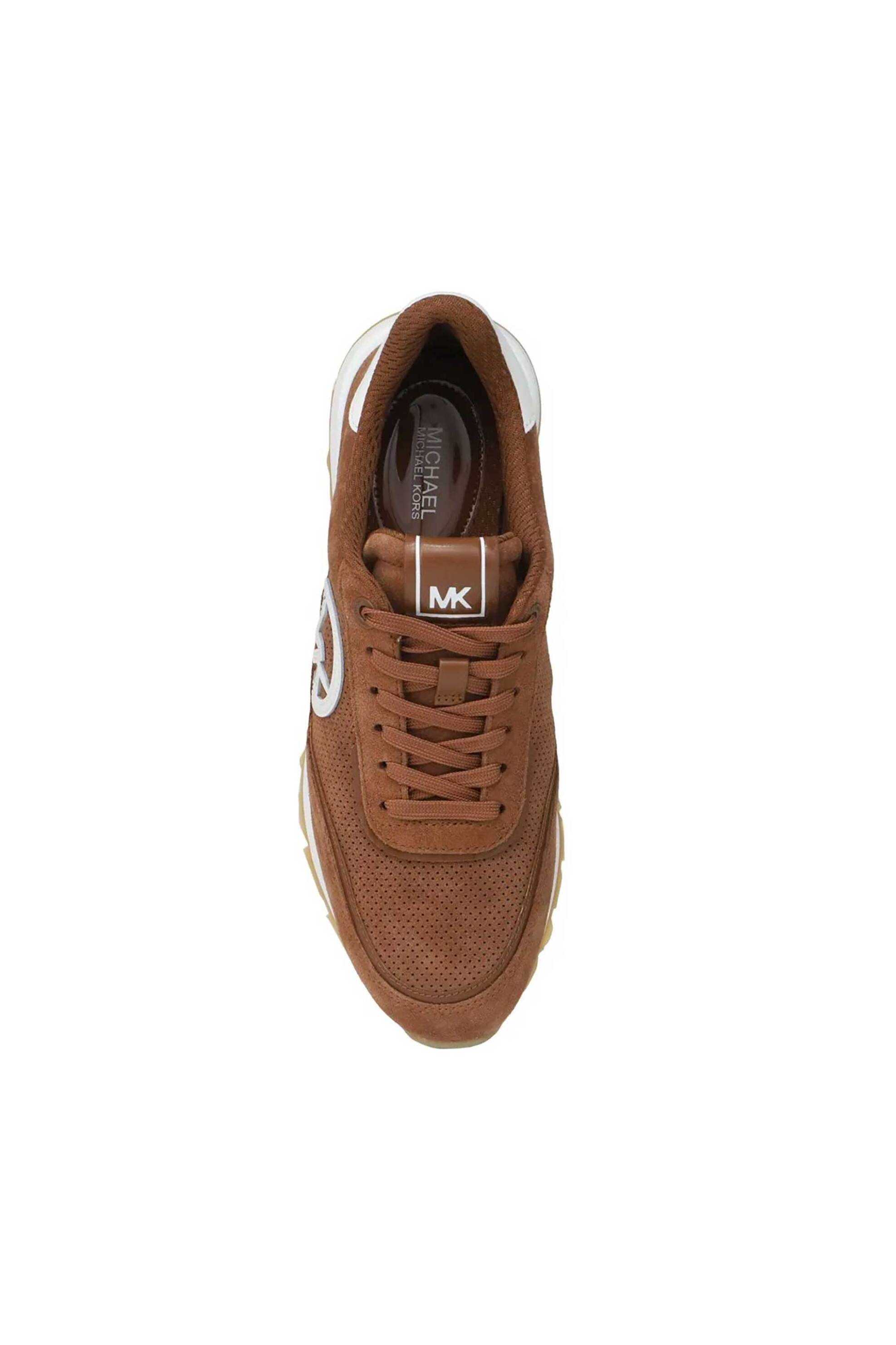 Michael Kors Γυναικεία Suede Sneakers Nova - 43S6Nofs1S Ταμπά
