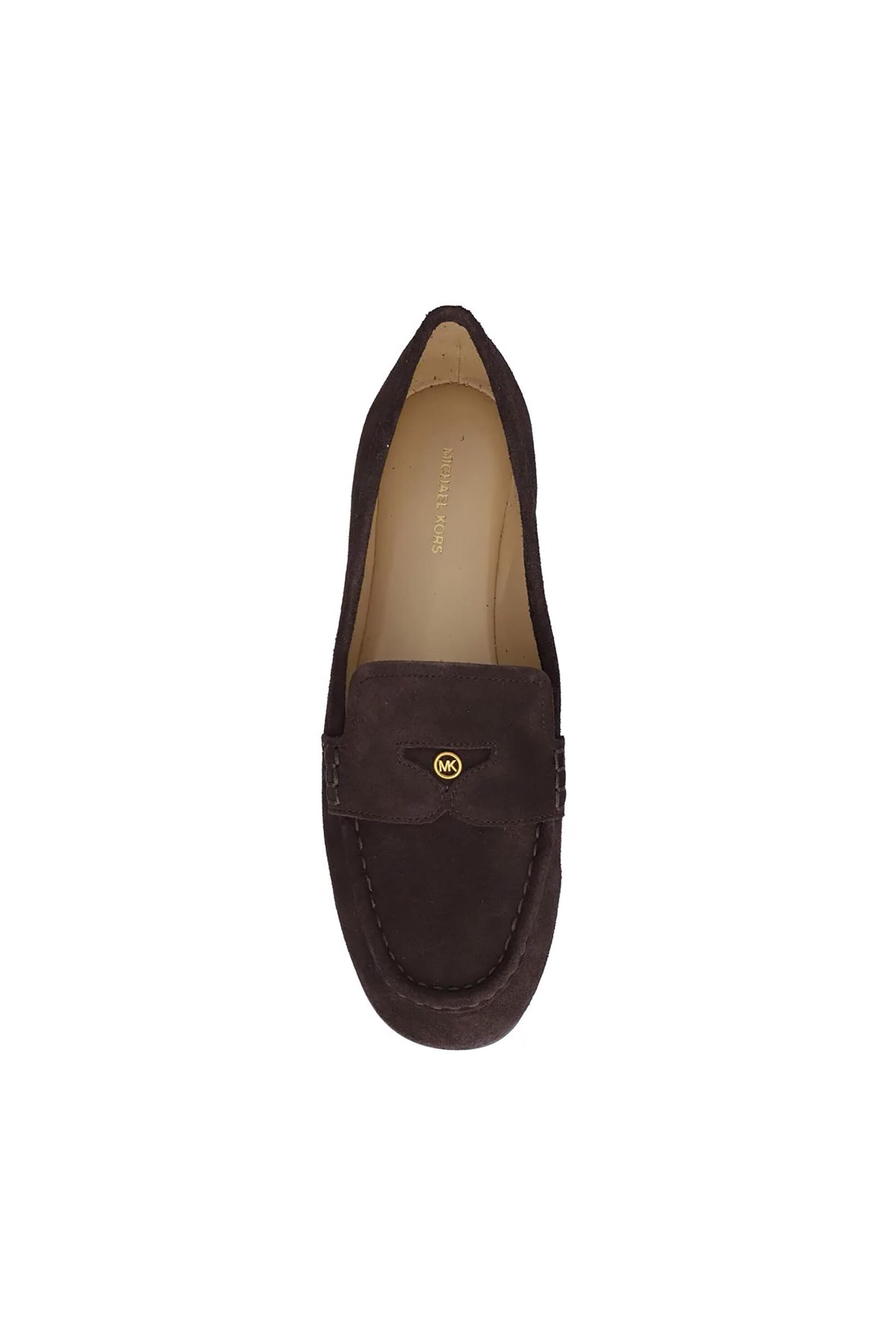 Michael Kors Γυναικεία Suede Μοκασίνια Jennings - 40S6Jnfp1S Καφέ