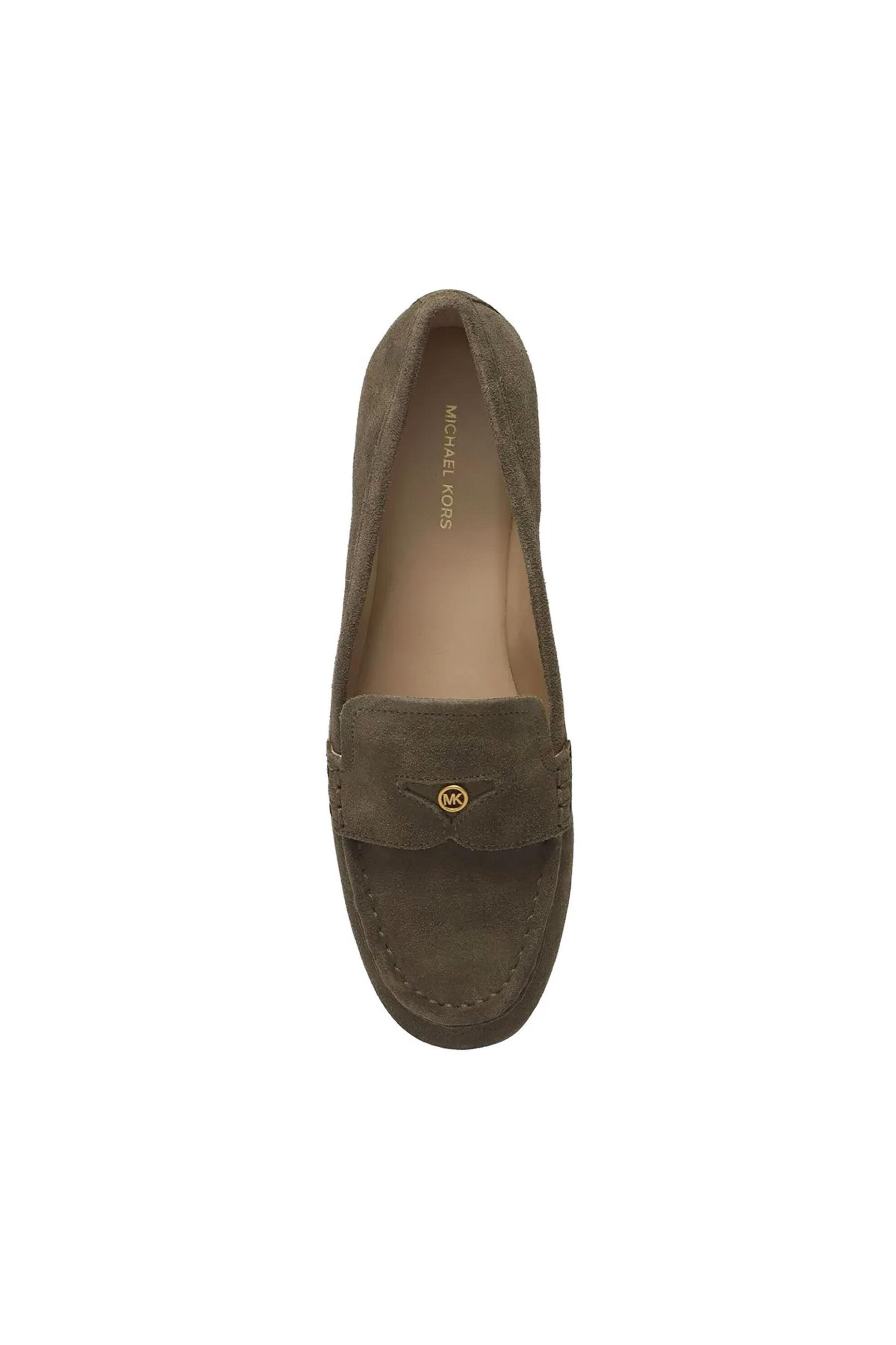 Michael Kors Γυναικεία Suede Μοκασίνια Jennings - 40S6Jnfp1S Χακί