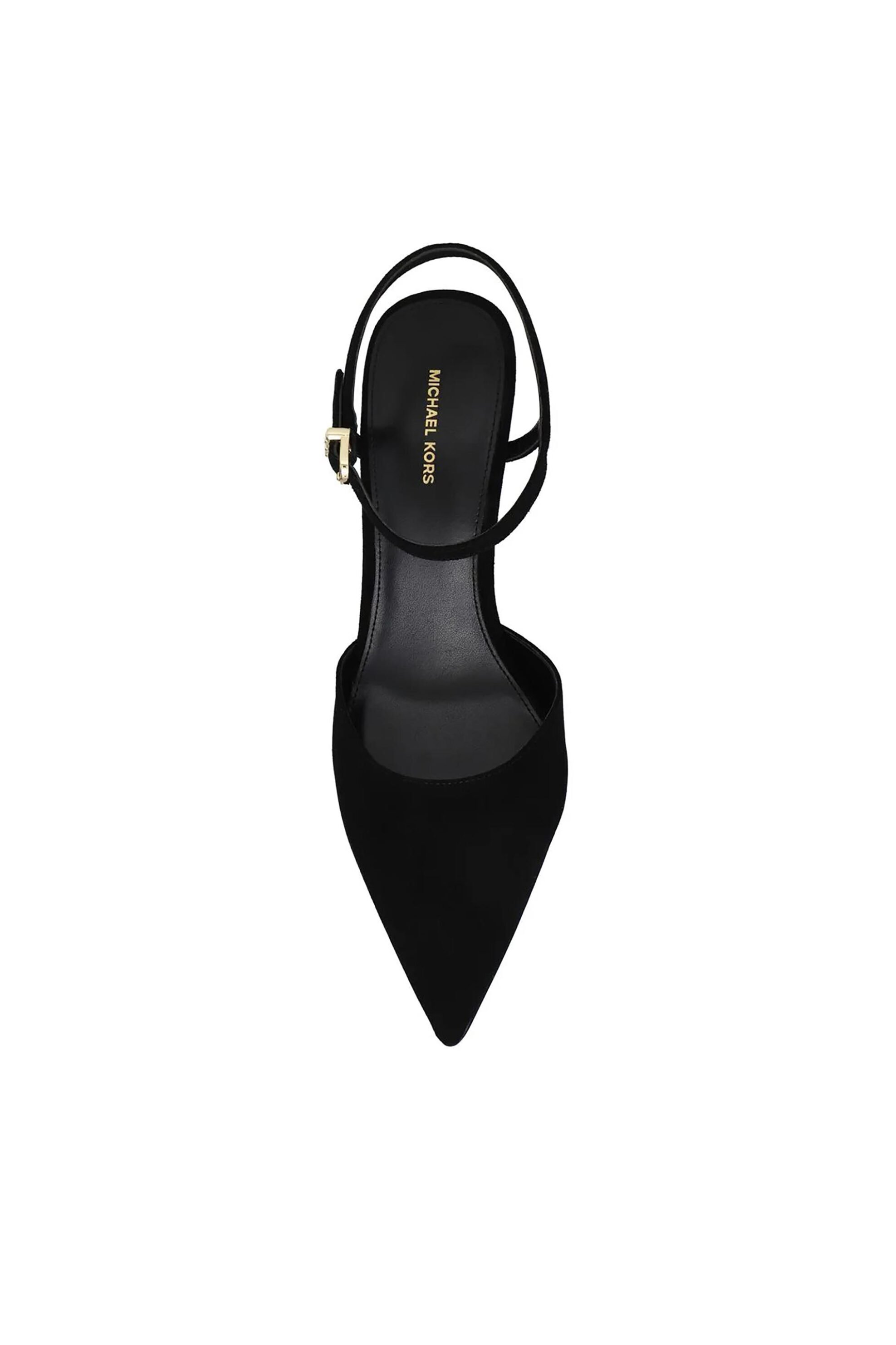 Michael Kors Γυναικείες Suede Γόβες Slingback Amara - 40T6Ammp2S Μαύρο