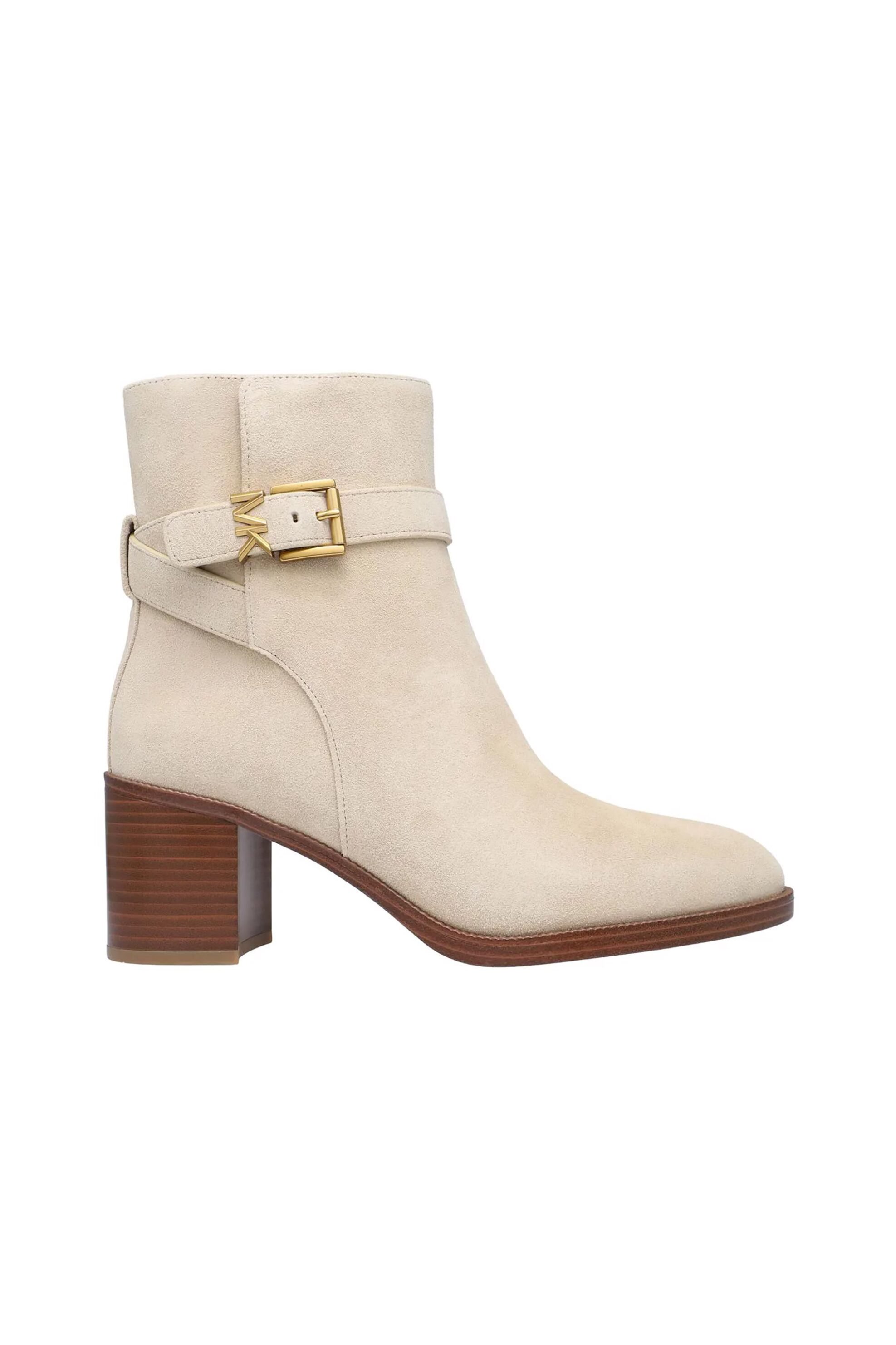 MICHAEL KORS Michael Kors γυναικεία suede μποτάκια "Rachel" - 40T6RCME5S Εκρού