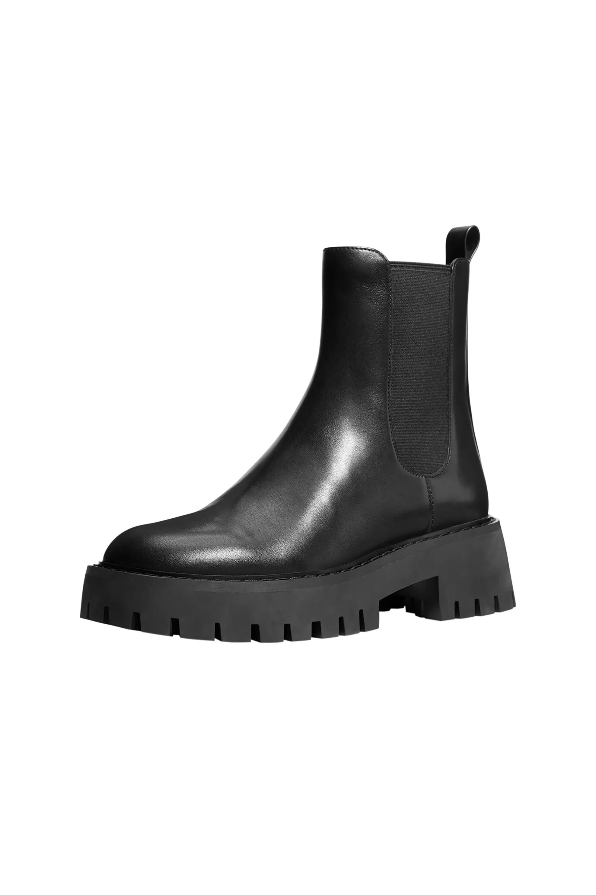 MICHAEL KORS Michael Kors γυναικεία δερμάτινα μποτάκια Chelsea "Asher" - 40F6ASFE5L Μαύρο - 3