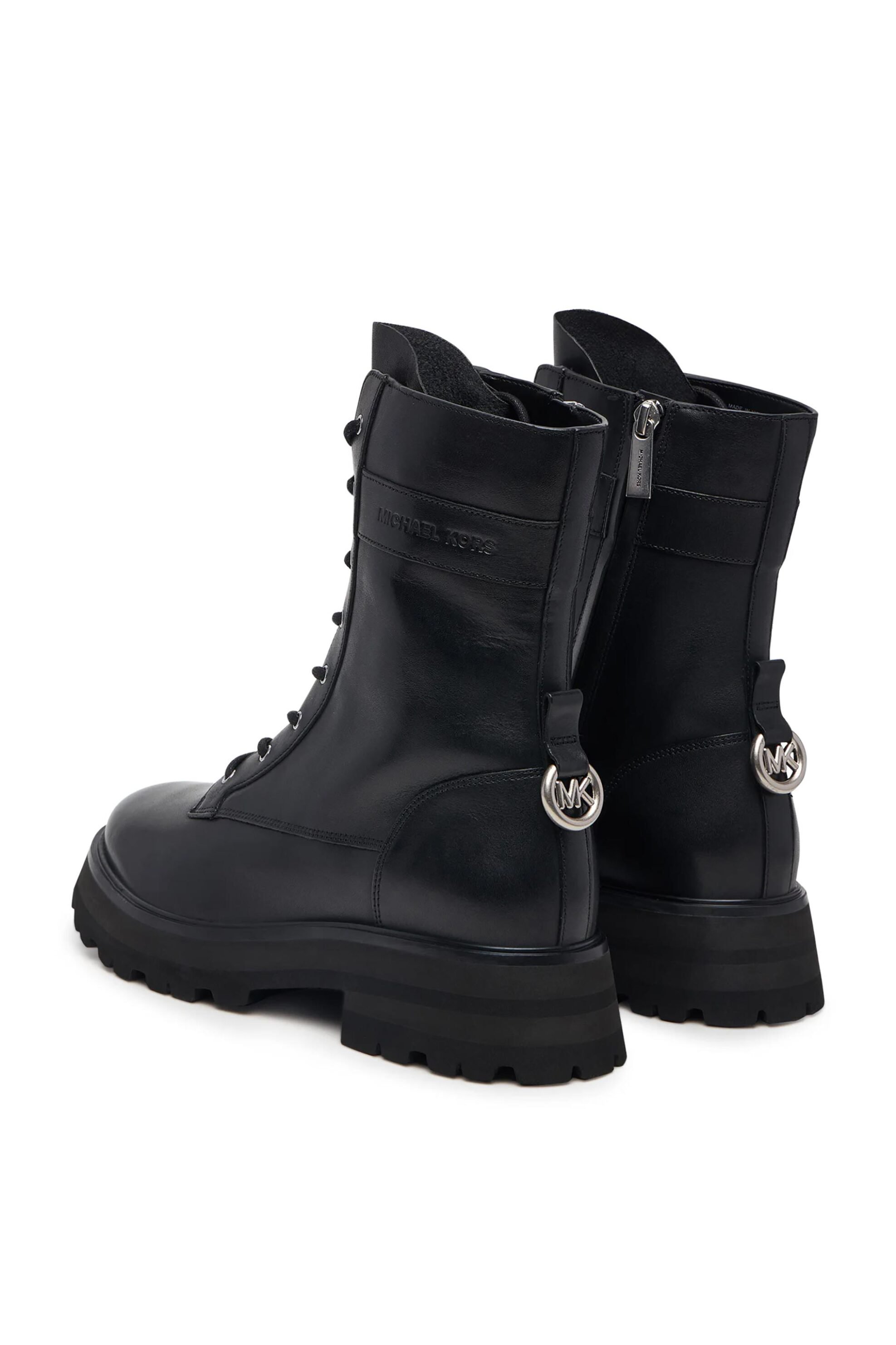 MICHAEL KORS Michael Kors γυναικεία δερμάτινα μποτάκια "Caleb" - 40F6CBFE5L Μαύρο - 3