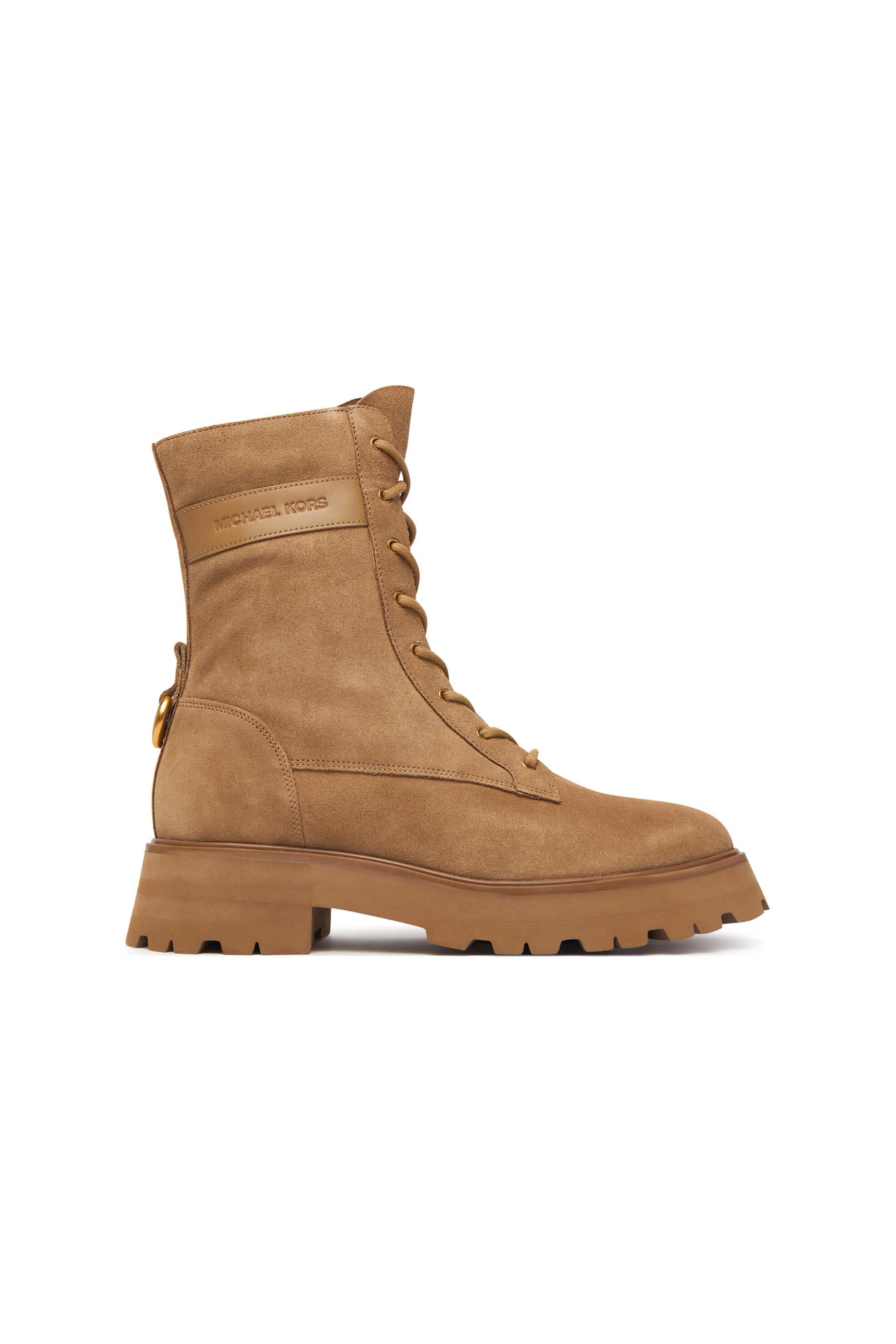 MICHAEL KORS Michael Kors γυναικεία suede μποτάκια "Caleb" - 40F6CBFE5S Καμηλό