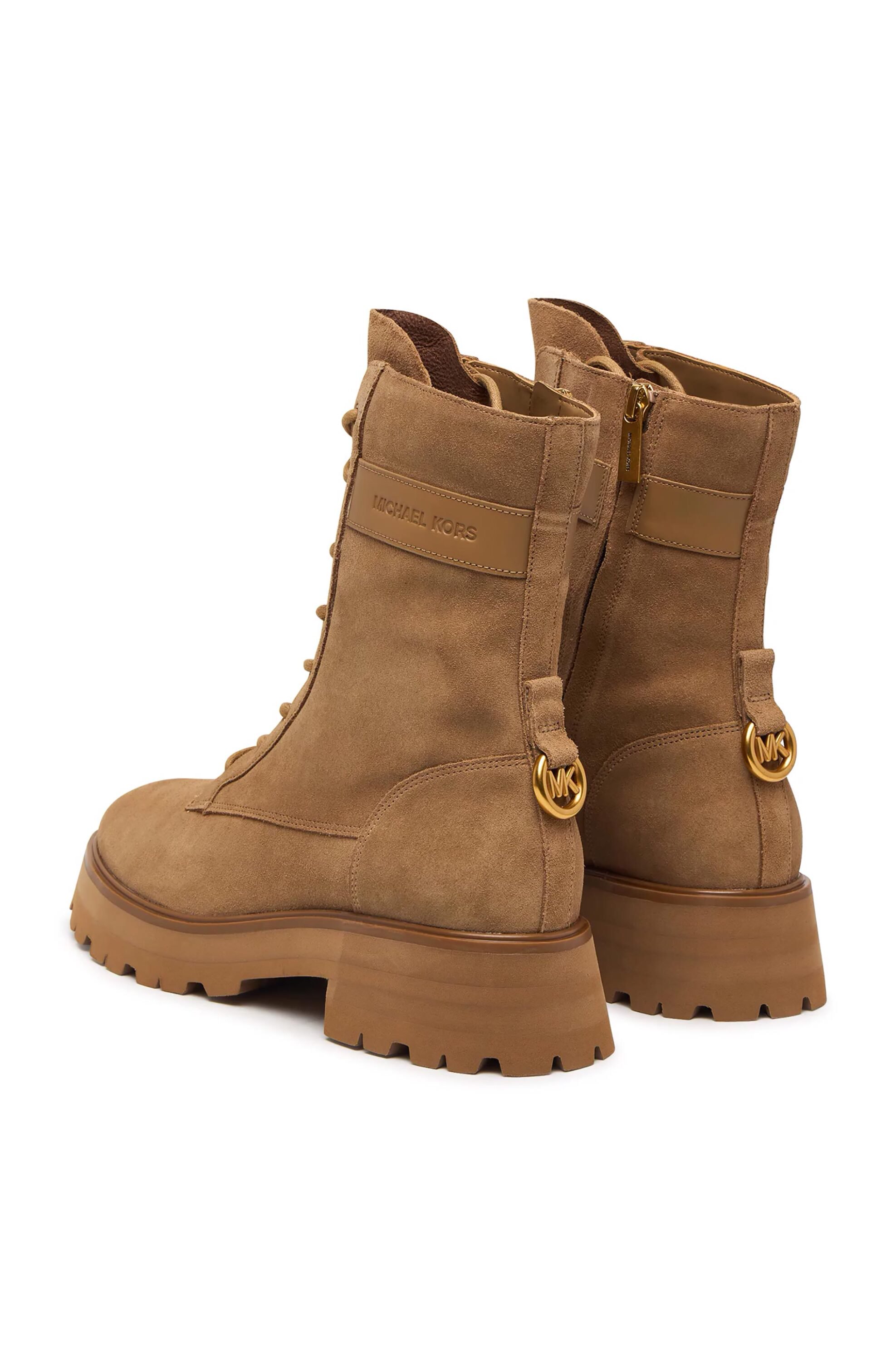 MICHAEL KORS Michael Kors γυναικεία suede μποτάκια "Caleb" - 40F6CBFE5S Καμηλό - 3