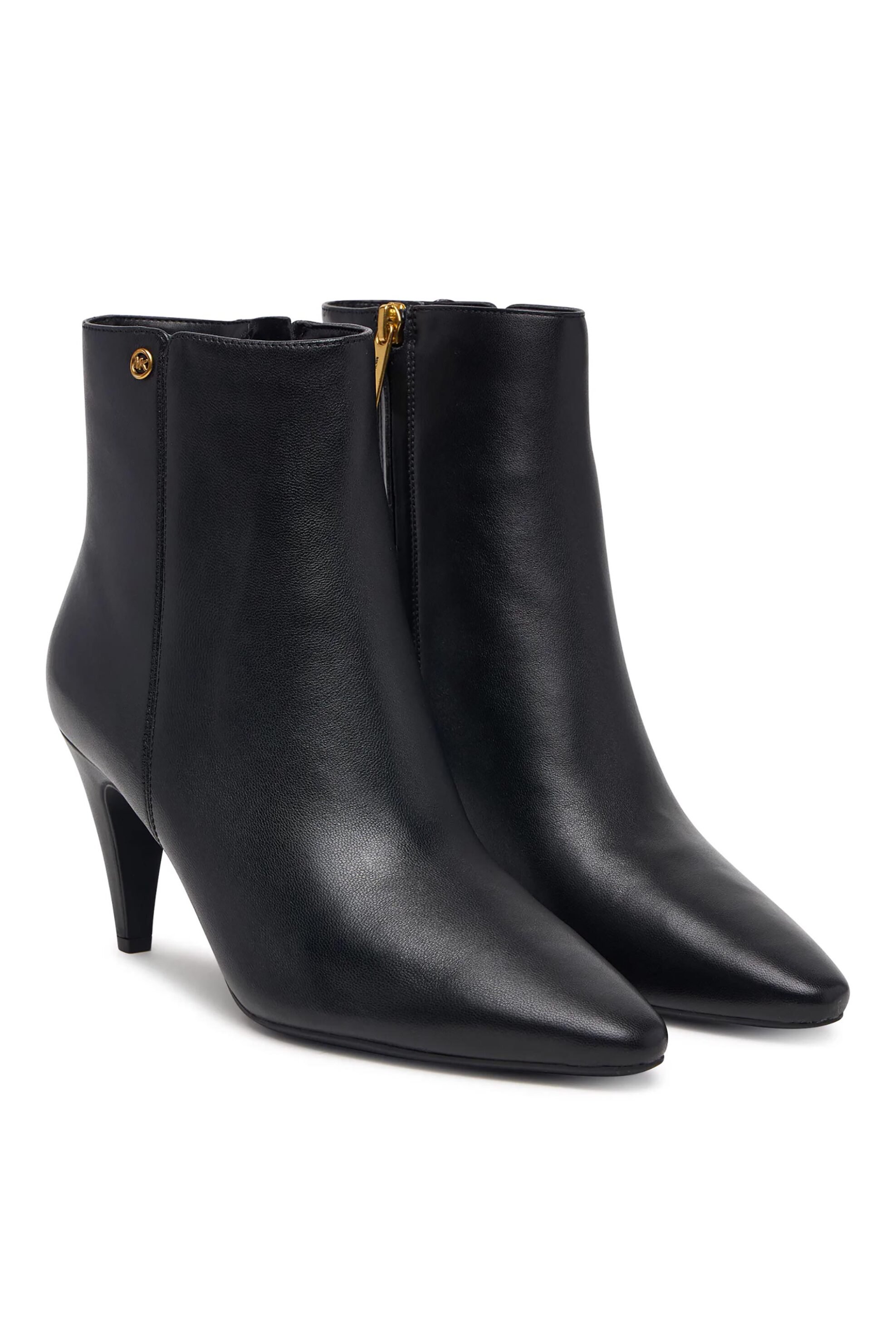 MICHAEL KORS Michael Kors γυναικεία δερμάτινα μποτάκια "Daniela" - 40F6DNME5L Μαύρο - 2