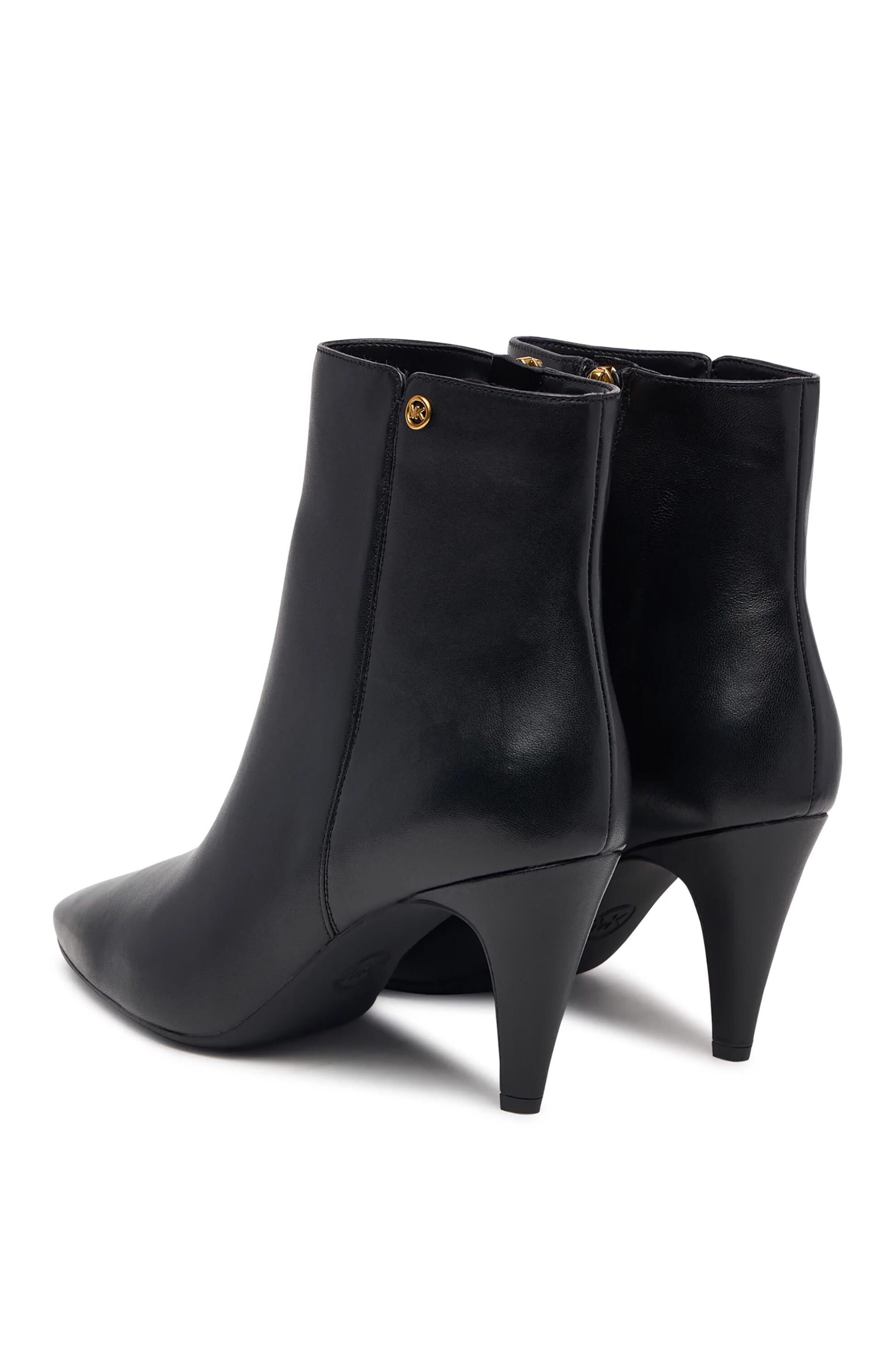 MICHAEL KORS Michael Kors γυναικεία δερμάτινα μποτάκια "Daniela" - 40F6DNME5L Μαύρο - 3