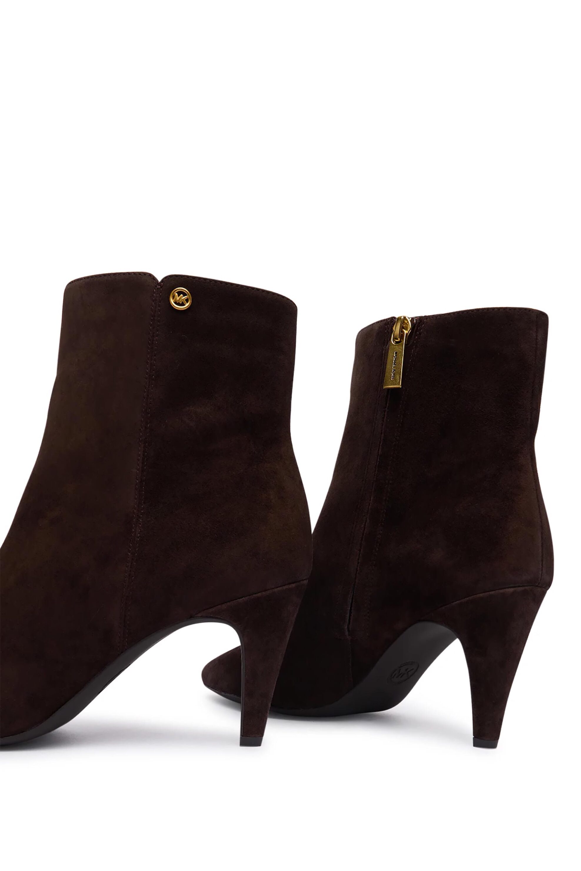 MICHAEL KORS Michael Kors γυναικεία suede μποτάκια "Daniela" - 40F6DNME6S Καφέ Σκούρο - 4