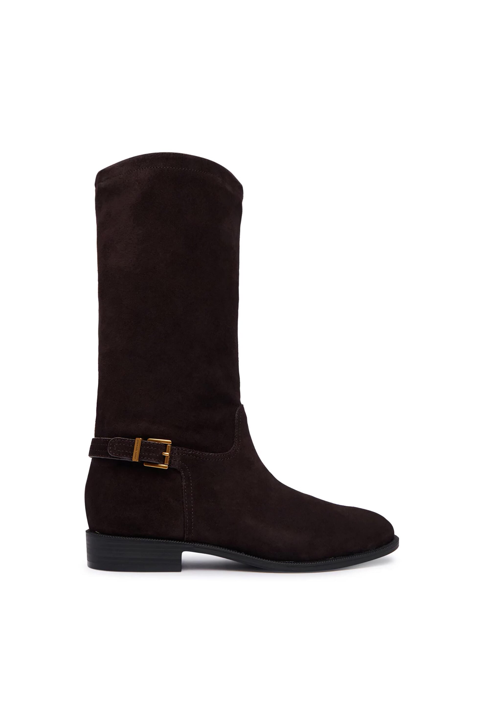 MICHAEL KORS Michael Kors γυναικείες suede μπότες "Harleigh" - 40F6HRMB5S Καφέ Σκούρο
