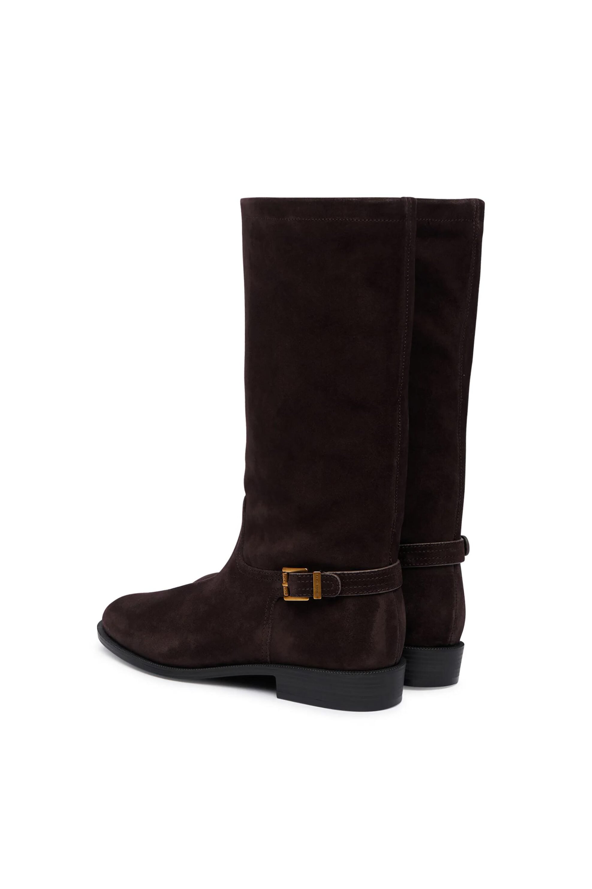 MICHAEL KORS Michael Kors γυναικείες suede μπότες "Harleigh" - 40F6HRMB5S Καφέ Σκούρο - 3