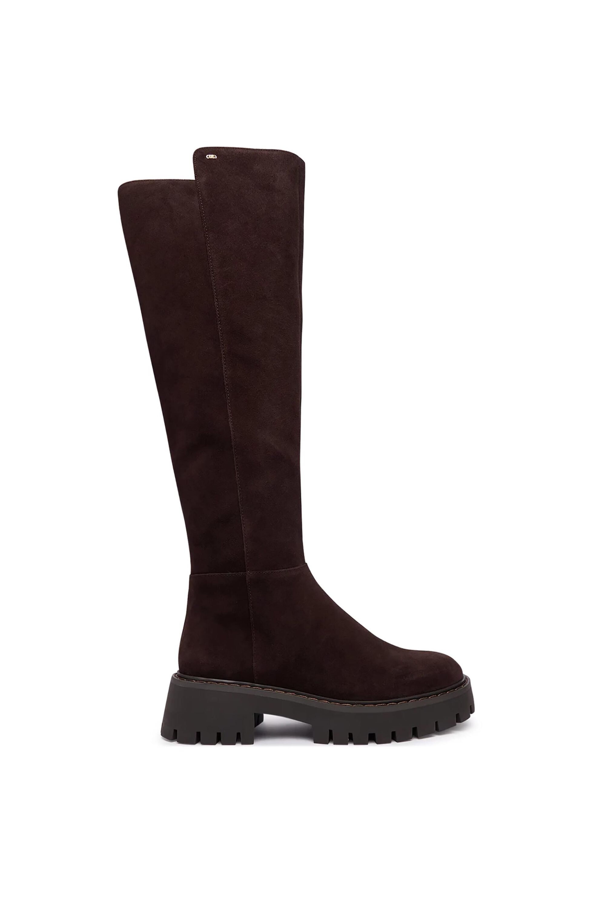 MICHAEL KORS Michael Kors γυναικείες suede μπότες "Asher" - 40F5ASFB5S Καφέ Σκούρο