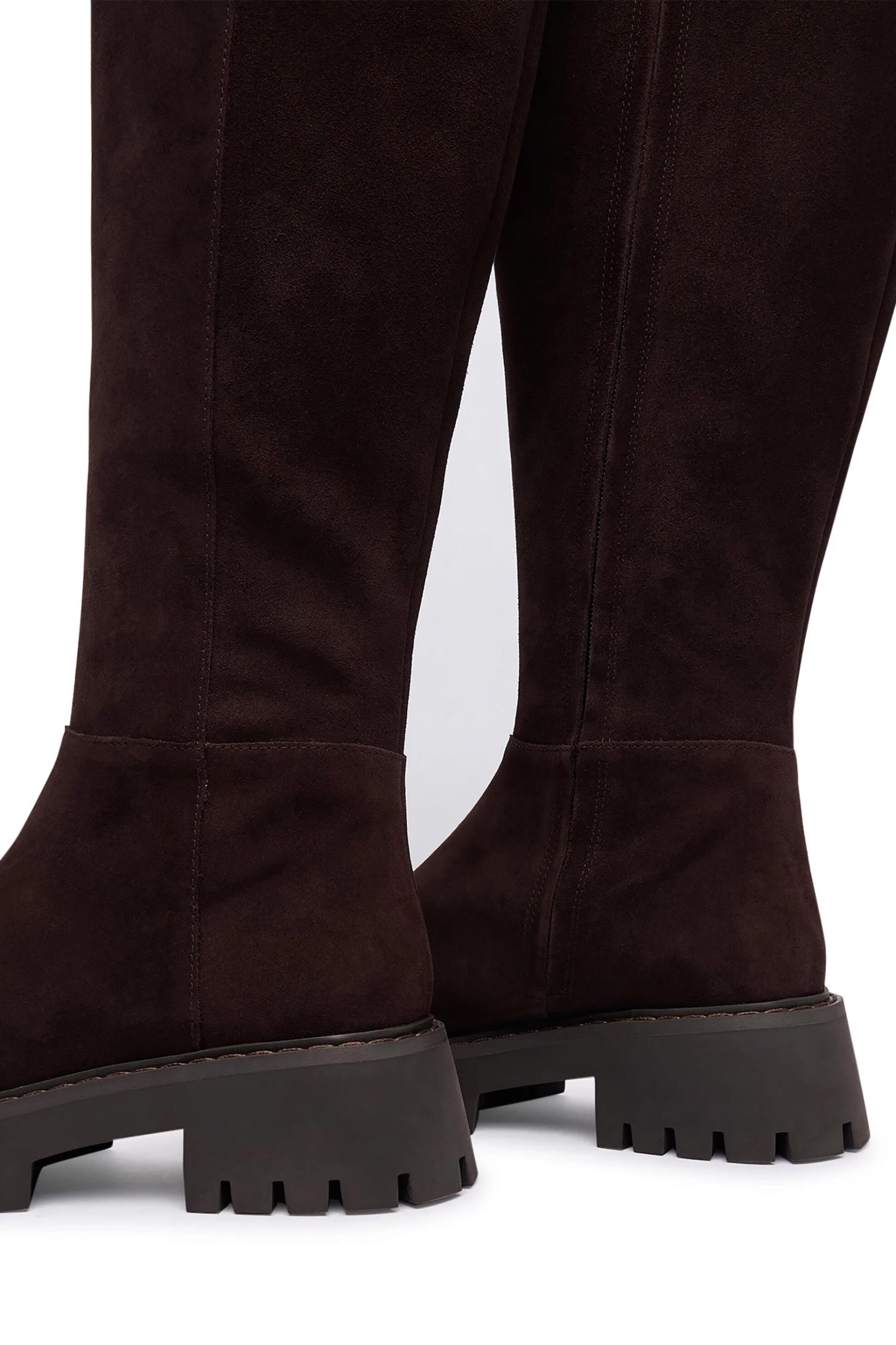 MICHAEL KORS Michael Kors γυναικείες suede μπότες "Asher" - 40F5ASFB5S Καφέ Σκούρο - 4