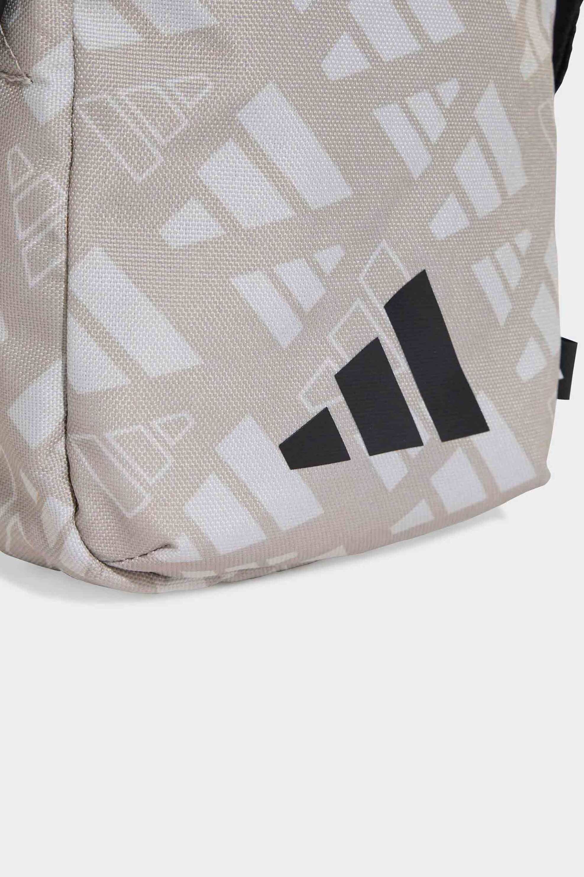 Adidas unisex τσαντάκι crossbody "Linear Monogram Graphic Organizer" - JX1252 Γκρι φωτογραφία