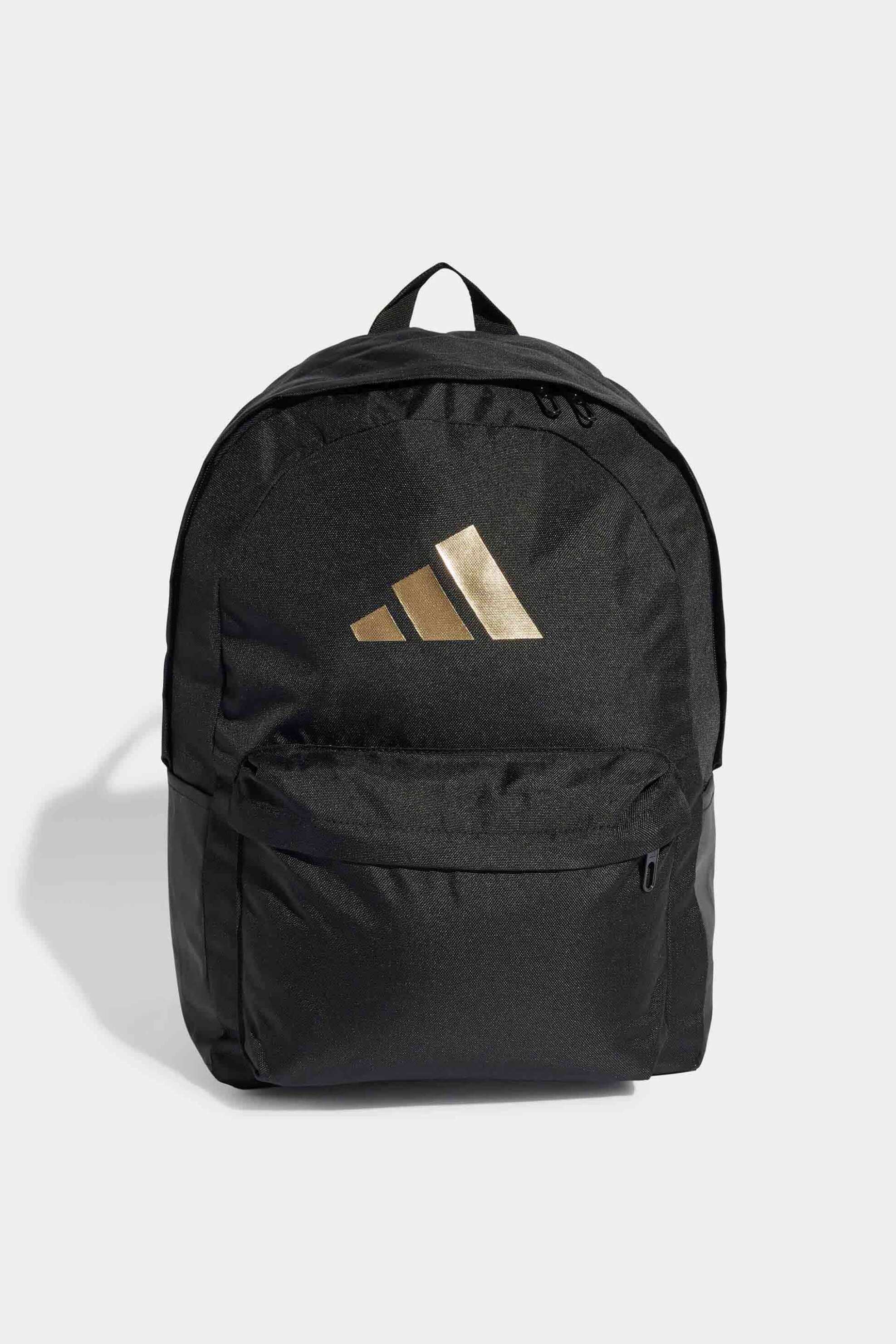 ADIDAS Adidas unisex backpack "Classic 3-Bar Logo" - IS7048 Μαύρο