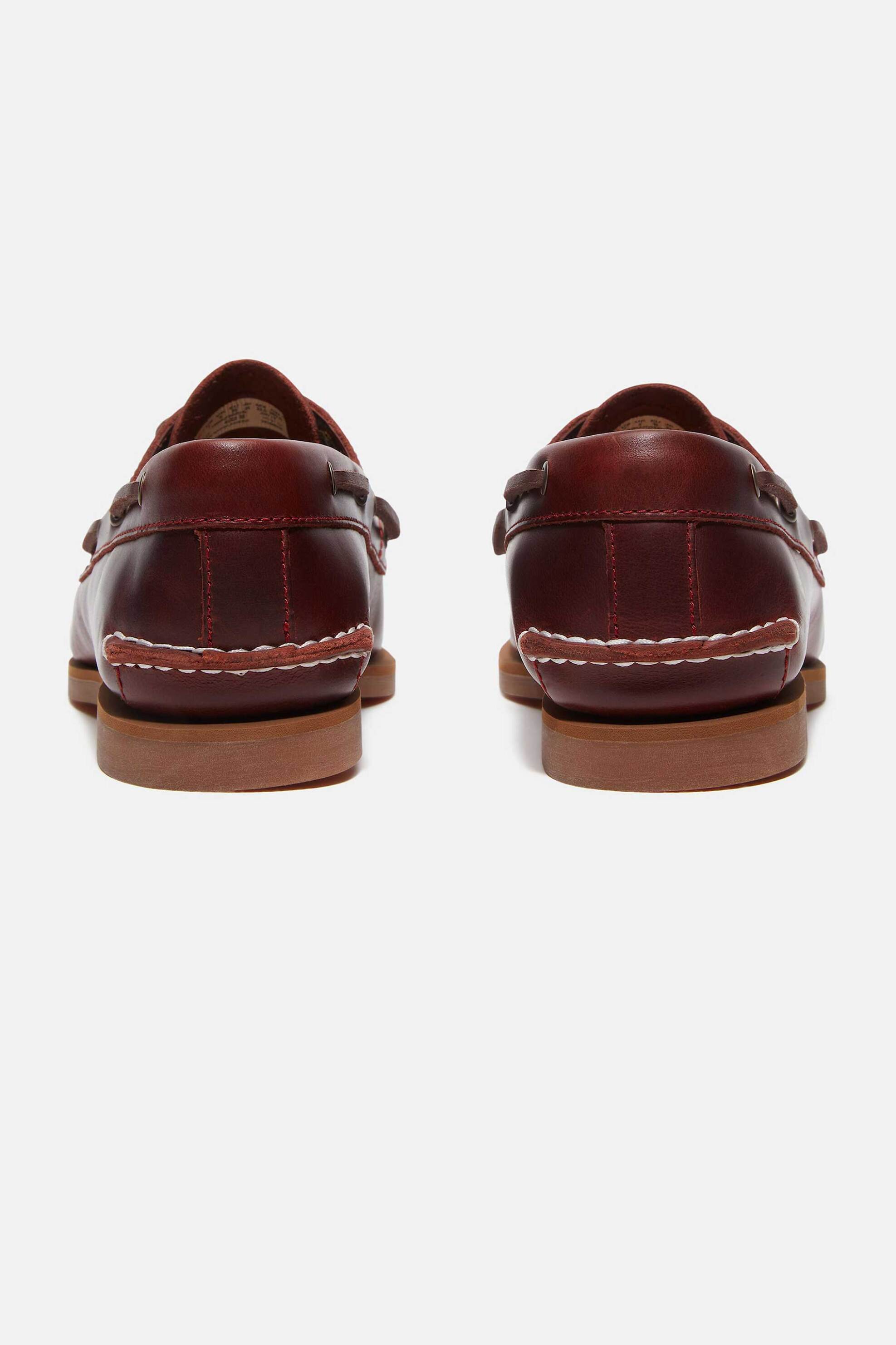 Timberland Γυναικεία Δερμάτινα Boat Shoes Classic - Tb0A2Q9Xeiw1 Μπορντό