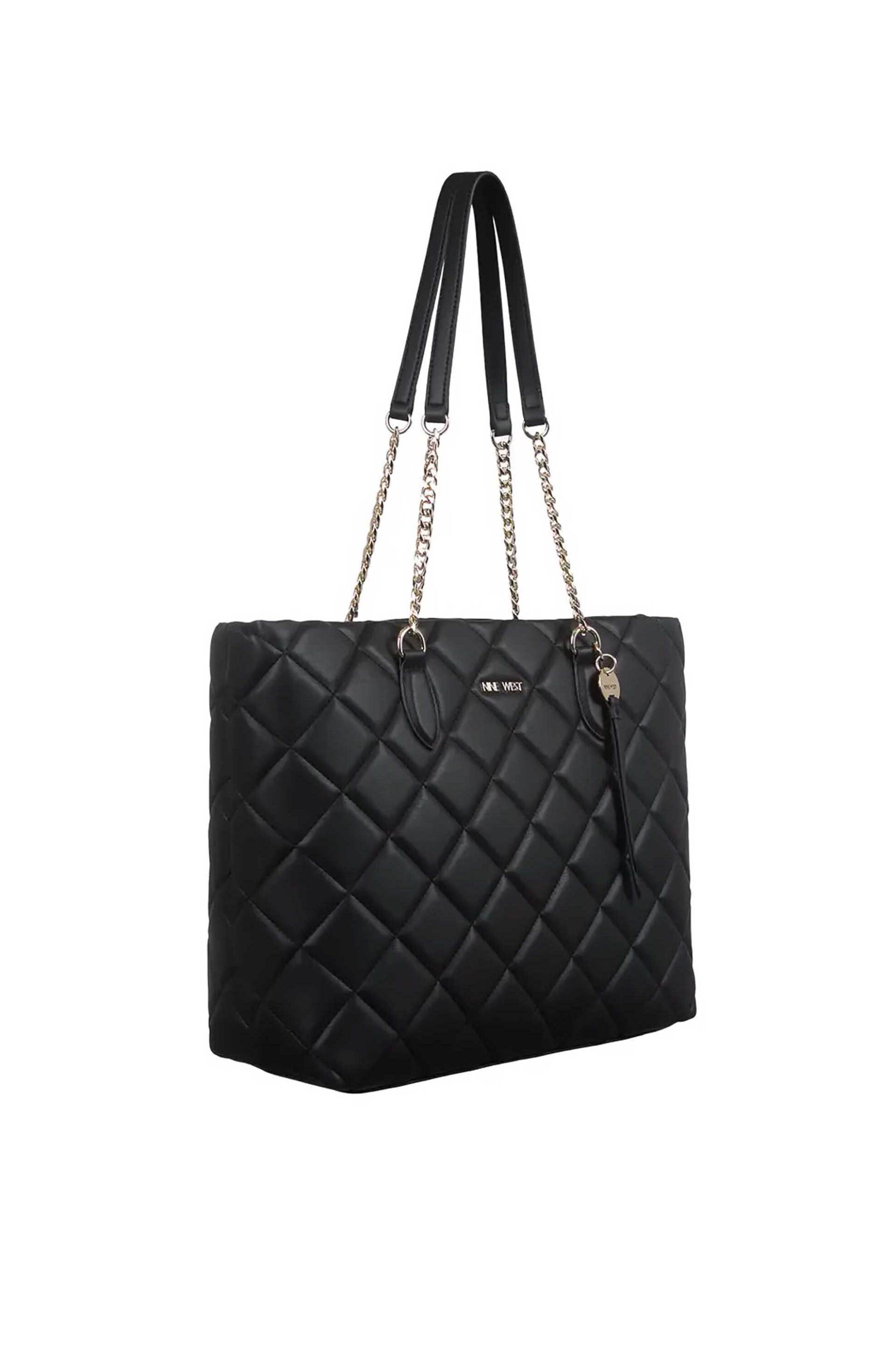 Nine West γυναικεία τσάντα ώμου καπιτονέ "Meilani" - NGQ129224 Μαύρο φωτογραφία