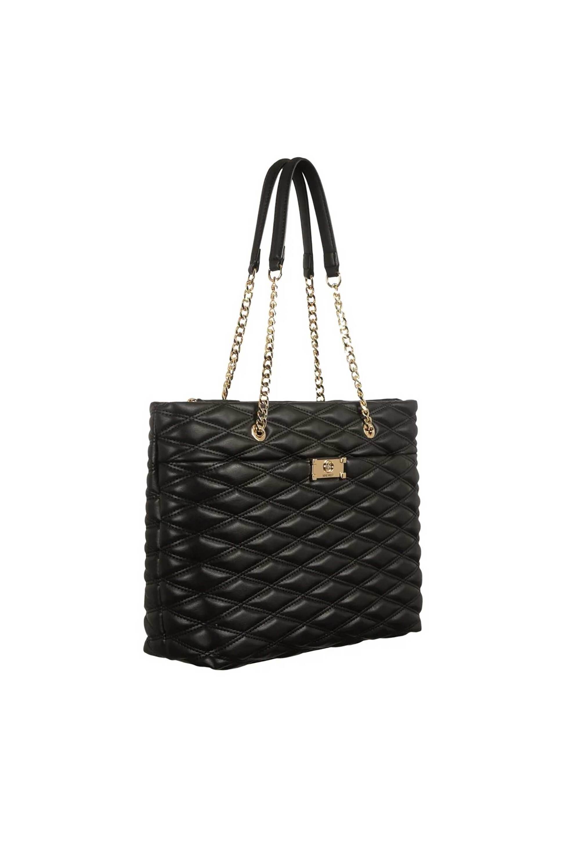 Nine West γυναικεία τσάντα ώμου με καπιτονέ σχέδιο 