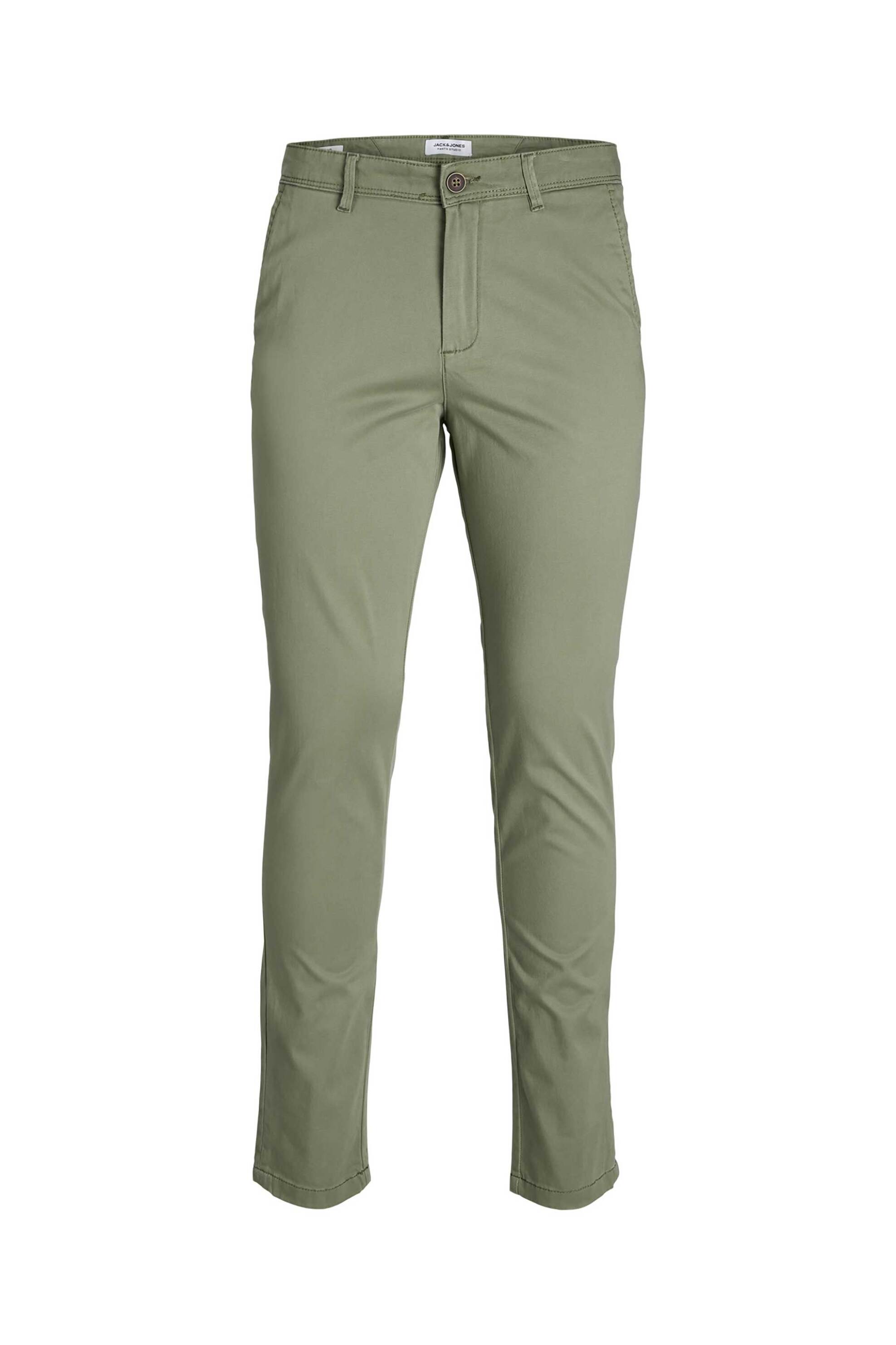 Jack Jones Ανδρικό Παντελόνι Chino Slim Fit Marco Bowie - 12150148 Χακί