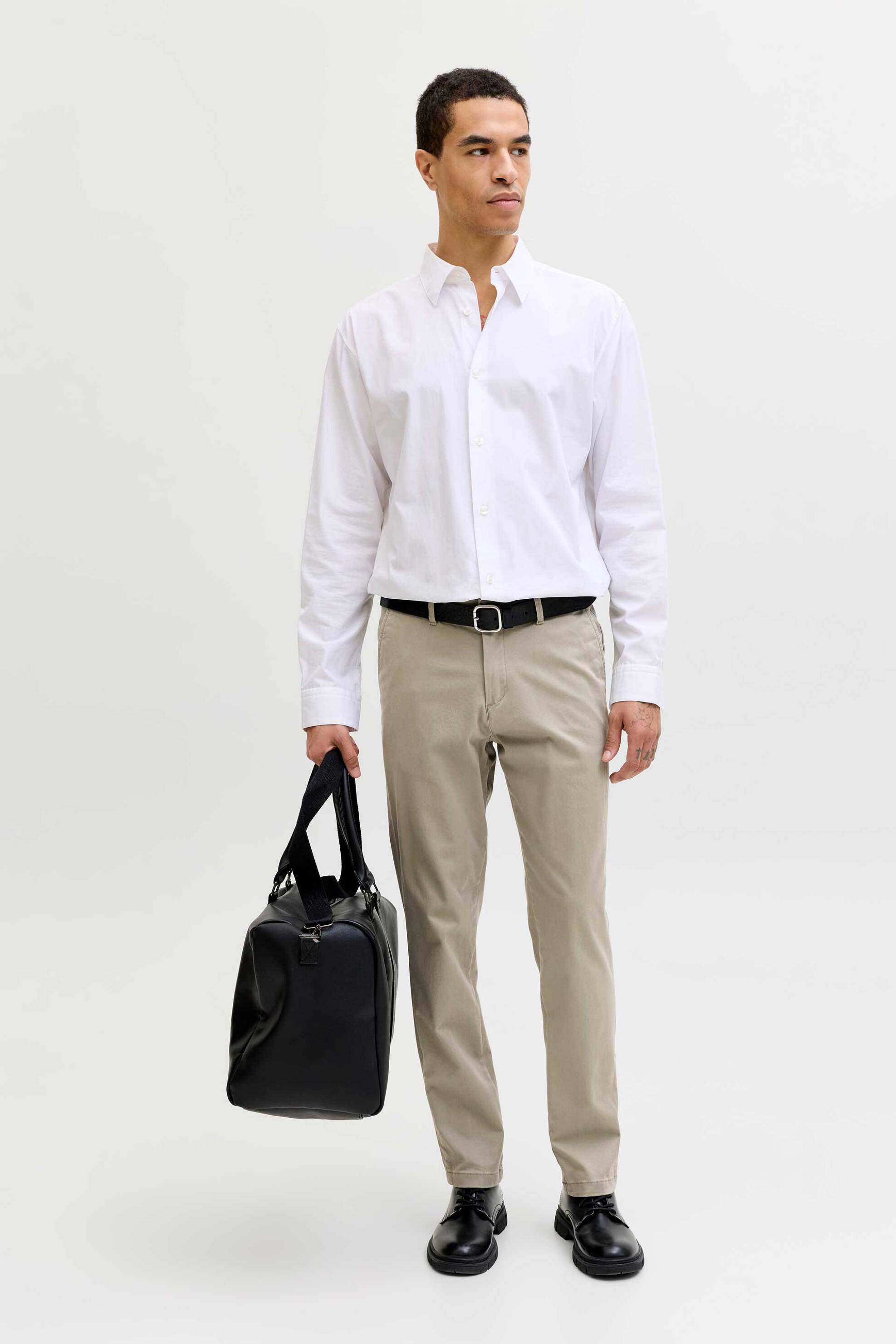 JACK & JONES ανδρικό παντελόνι chino Slim Fit 