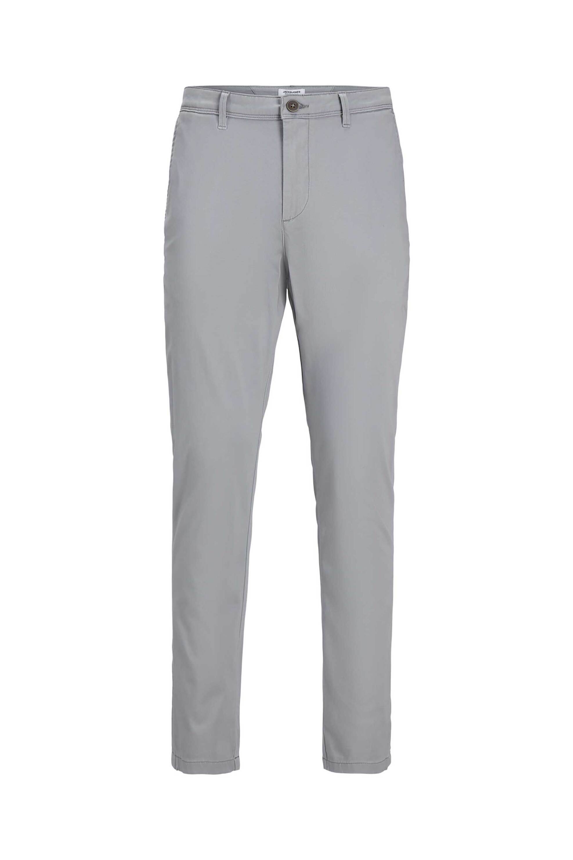 Jack Jones Ανδρικό Παντελόνι Chino Slim Fit Marco Bowie - 12150148 Γκρι