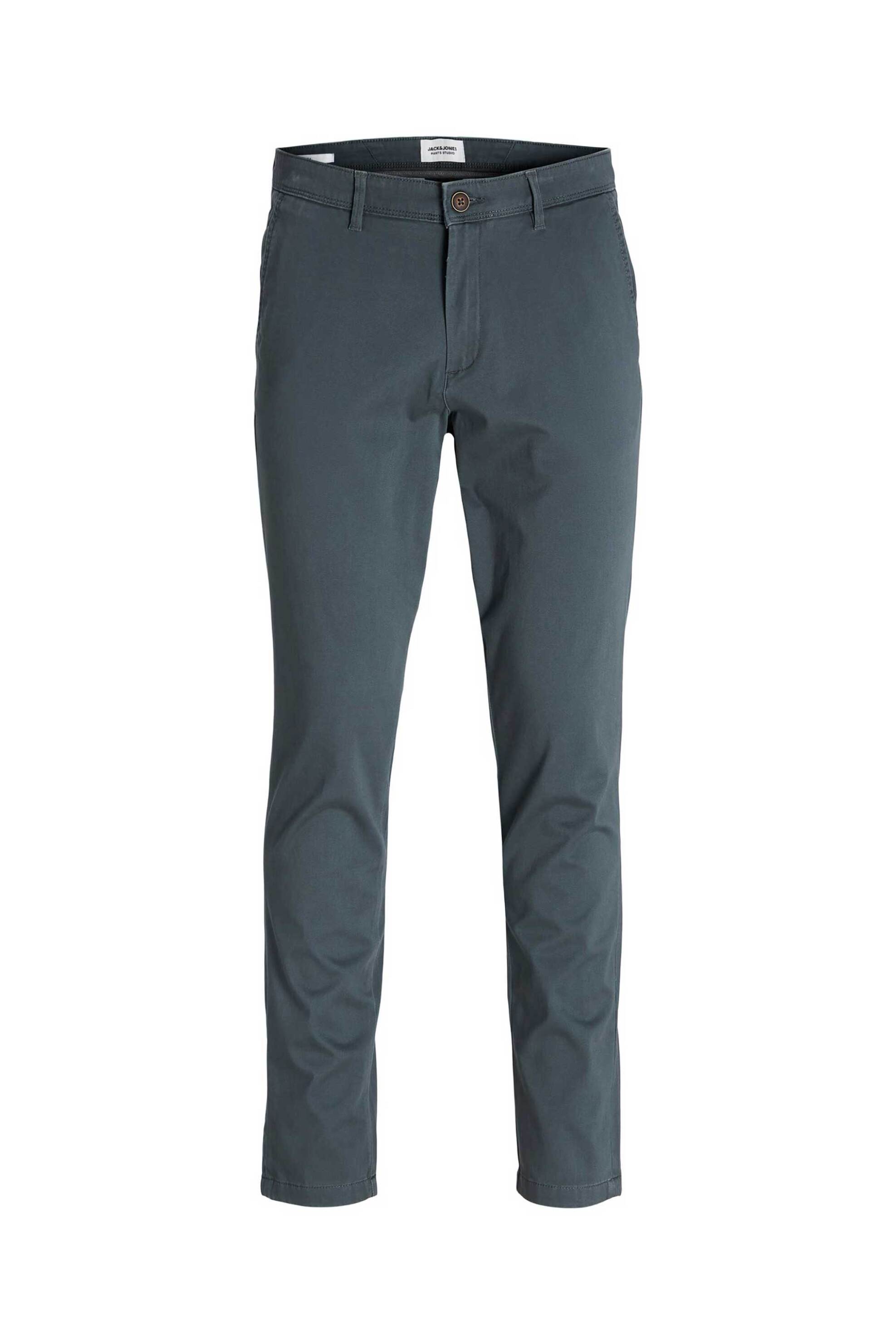 Jack Jones Ανδρικό Παντελόνι Chino Slim Fit Marco Bowie - 12150148 Πετρόλ