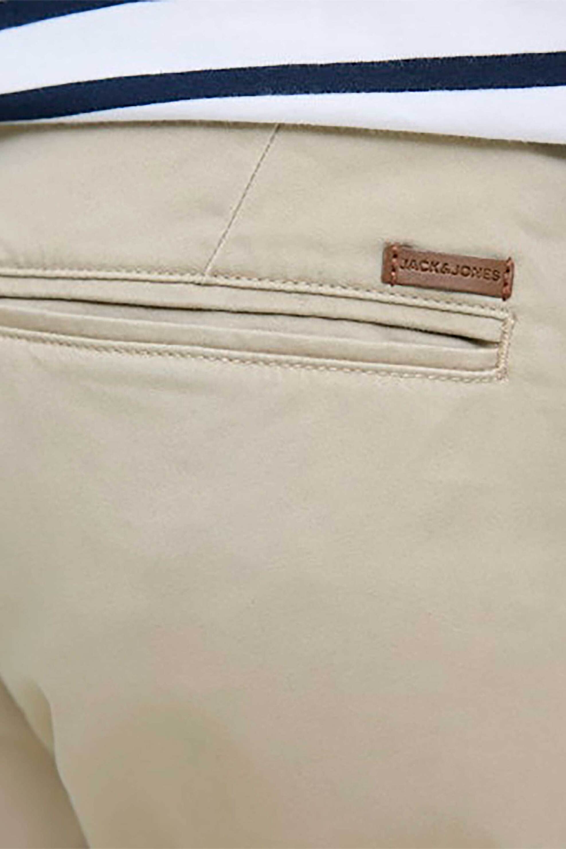 Jack Jones Ανδρική Βερμούδα Chino Regular Fit - 12165604 Μπεζ