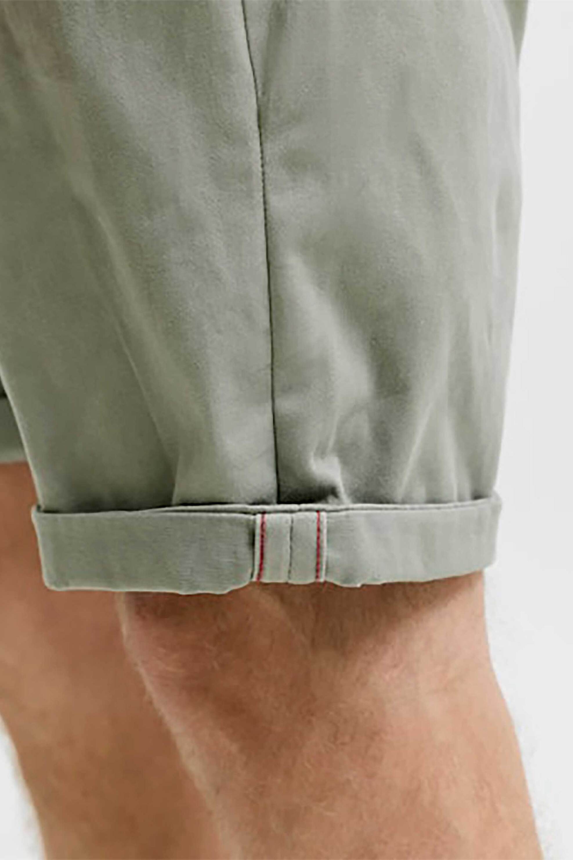 Jack Jones Ανδρική Βερμούδα Chino Regular Fit - 12165604 Λαδί