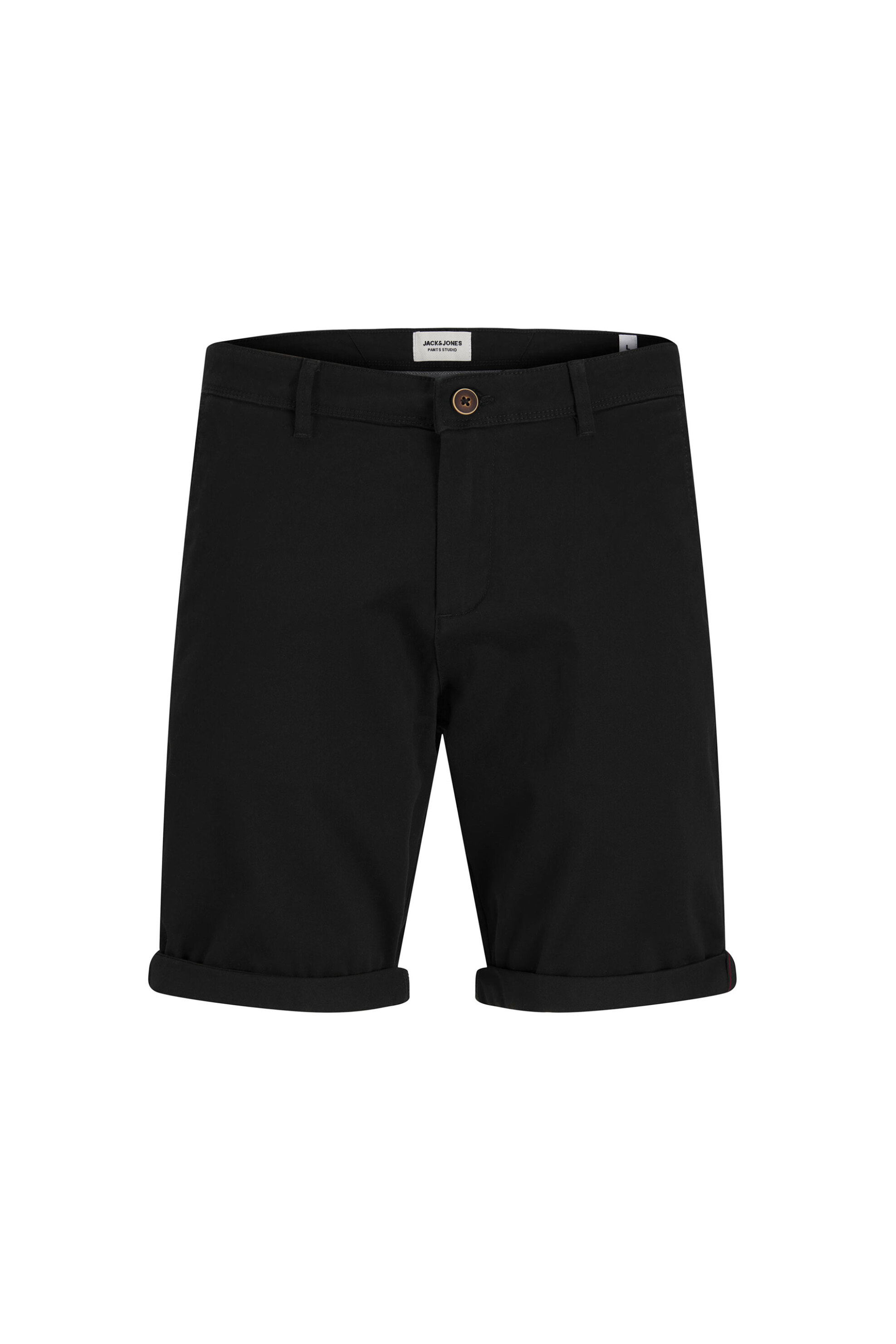 Jack Jones Ανδρική Βερμούδα Chino Regular Fit - 12165604 Μαύρο