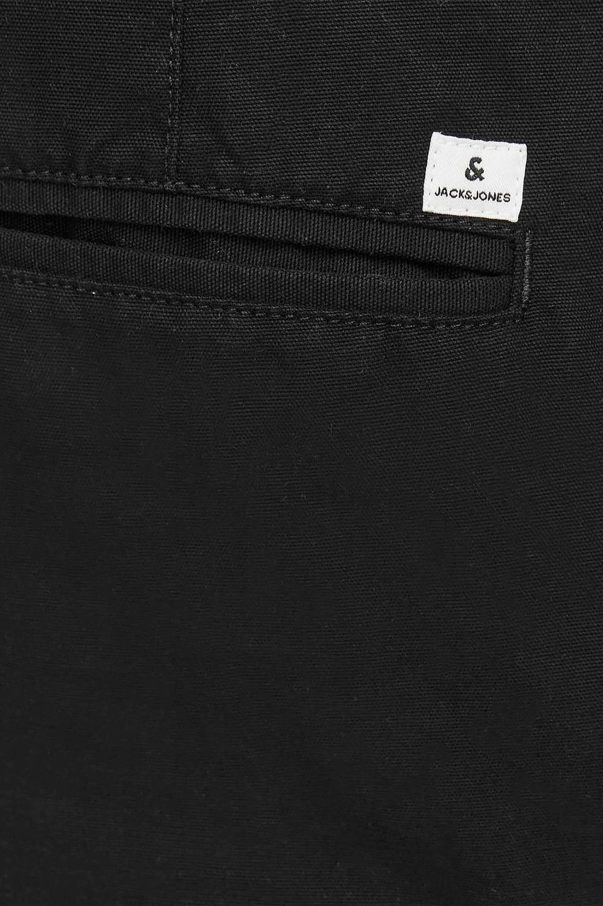 Jack Jones Ανδρική Cargo Βερμούδα Regular Fit - 12248685 Μαύρο