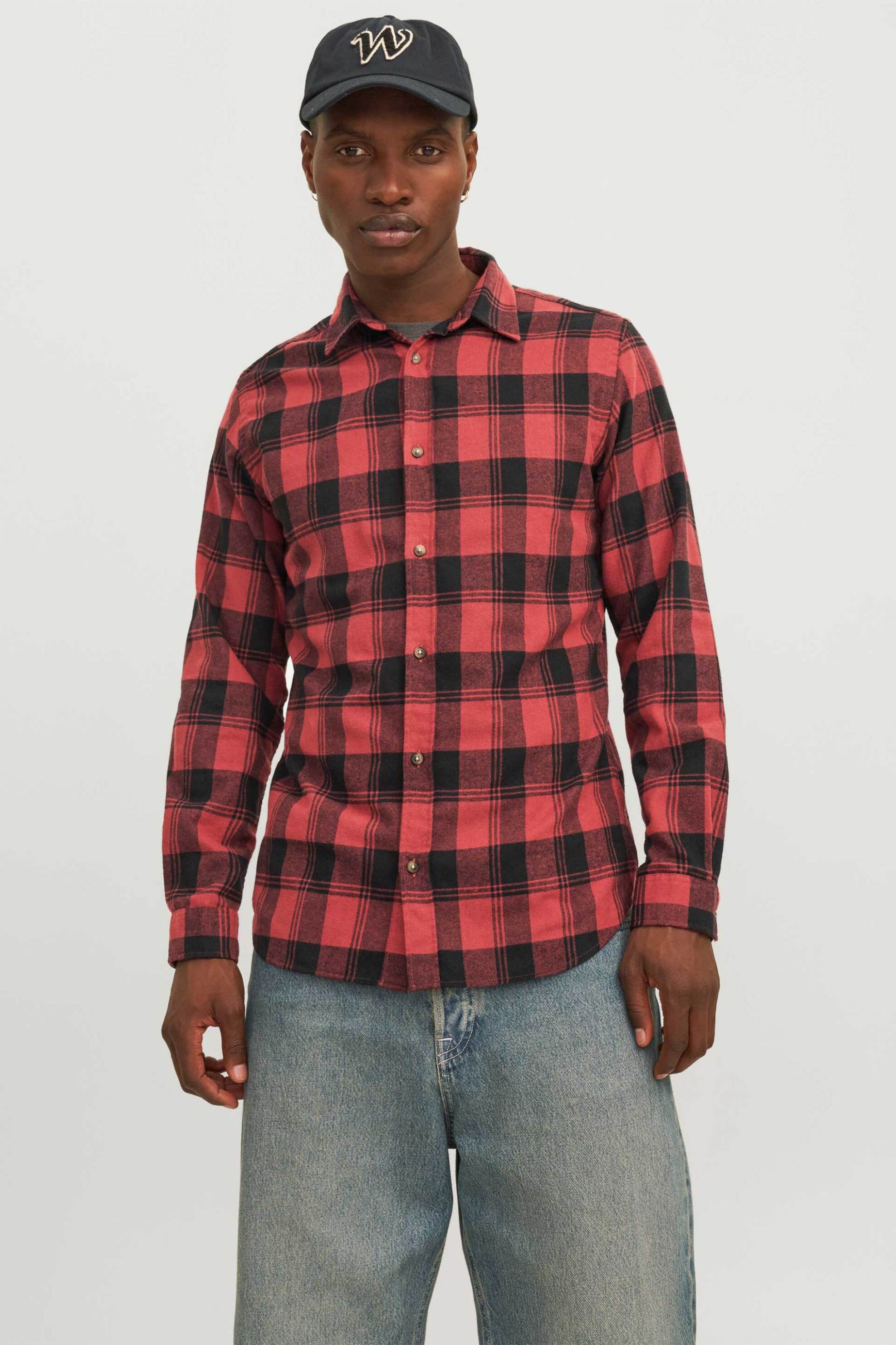 Ανδρικά ρούχα και beachwear jack & jones σε κοκκινο