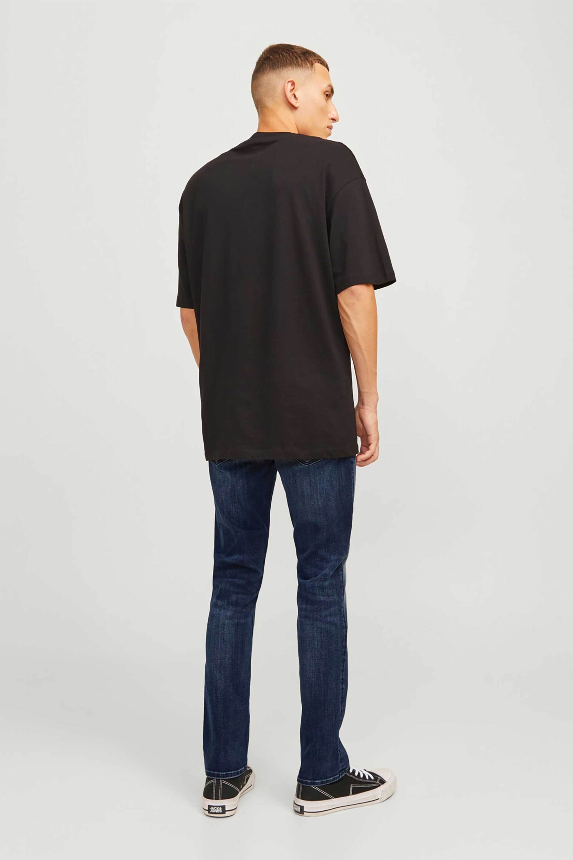 JACK & JONES ανδρικό τζιν παντελόνι πεντάτσεπο Regular Fit - 12258181 Denim Blue φωτογραφία