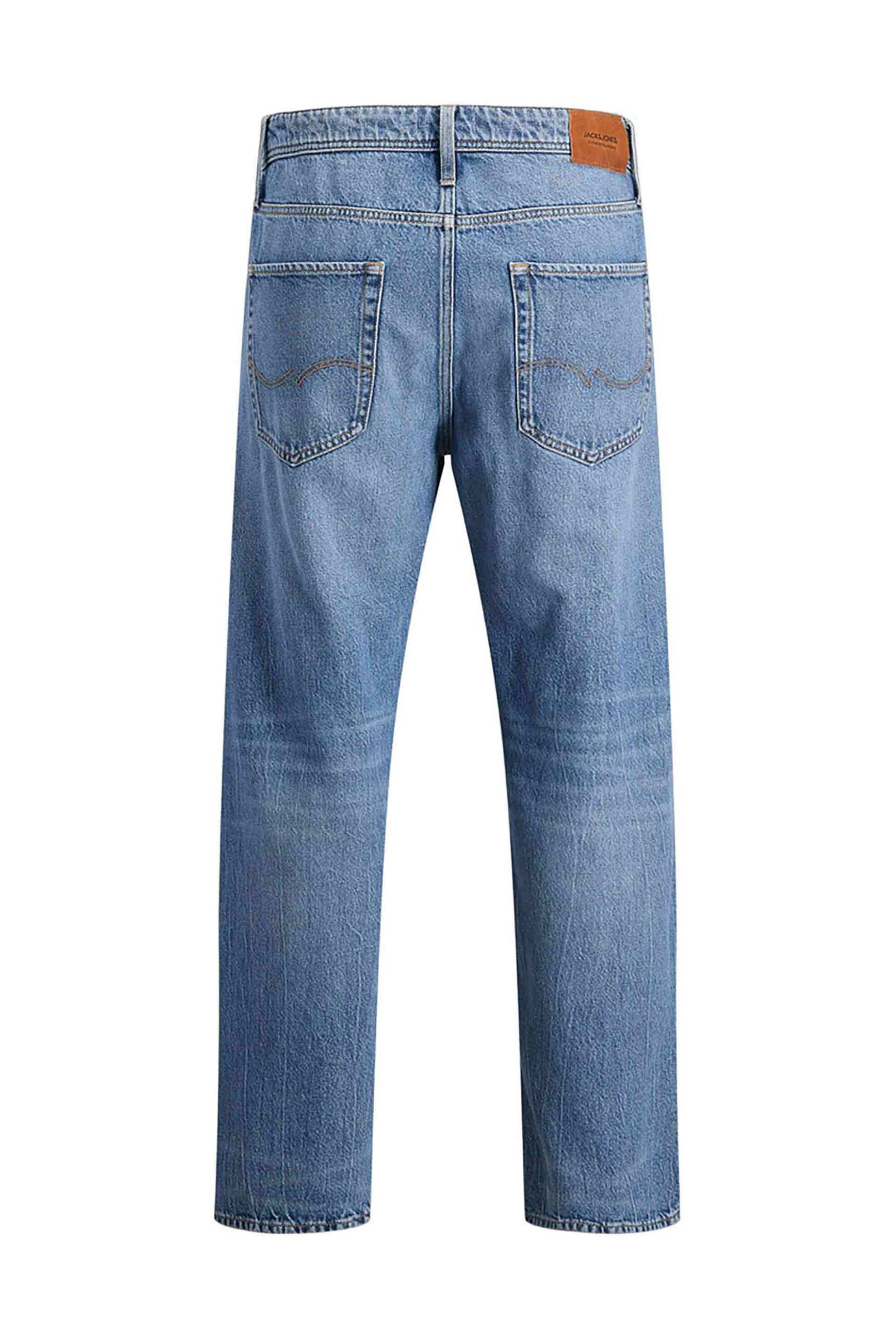 JACK & JONES ανδρικό τζιν παντελόνι πεντάτσεπο Regular Fit - 12278123 Denim Blue φωτογραφία