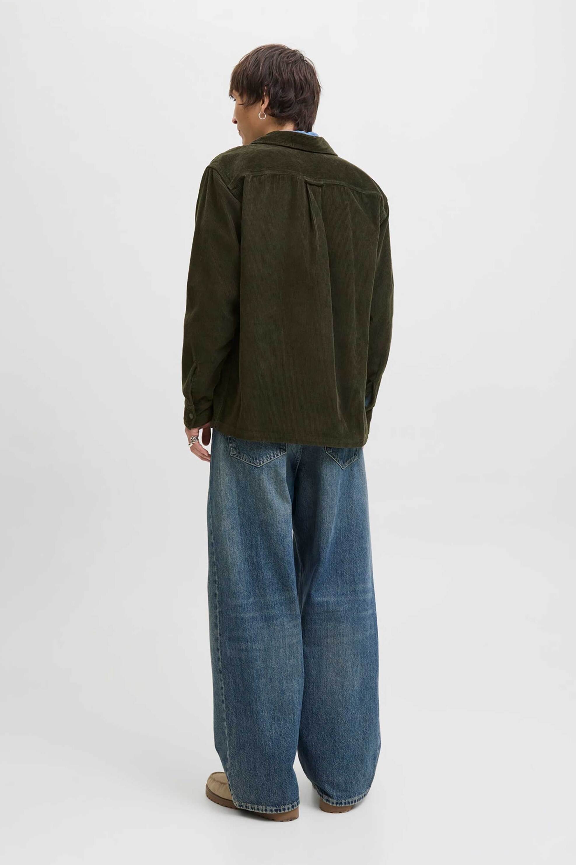 JACK & JONES ανδρικό overshirt Relaxed Fit - 12278825 Κυπαρισσί φωτογραφία