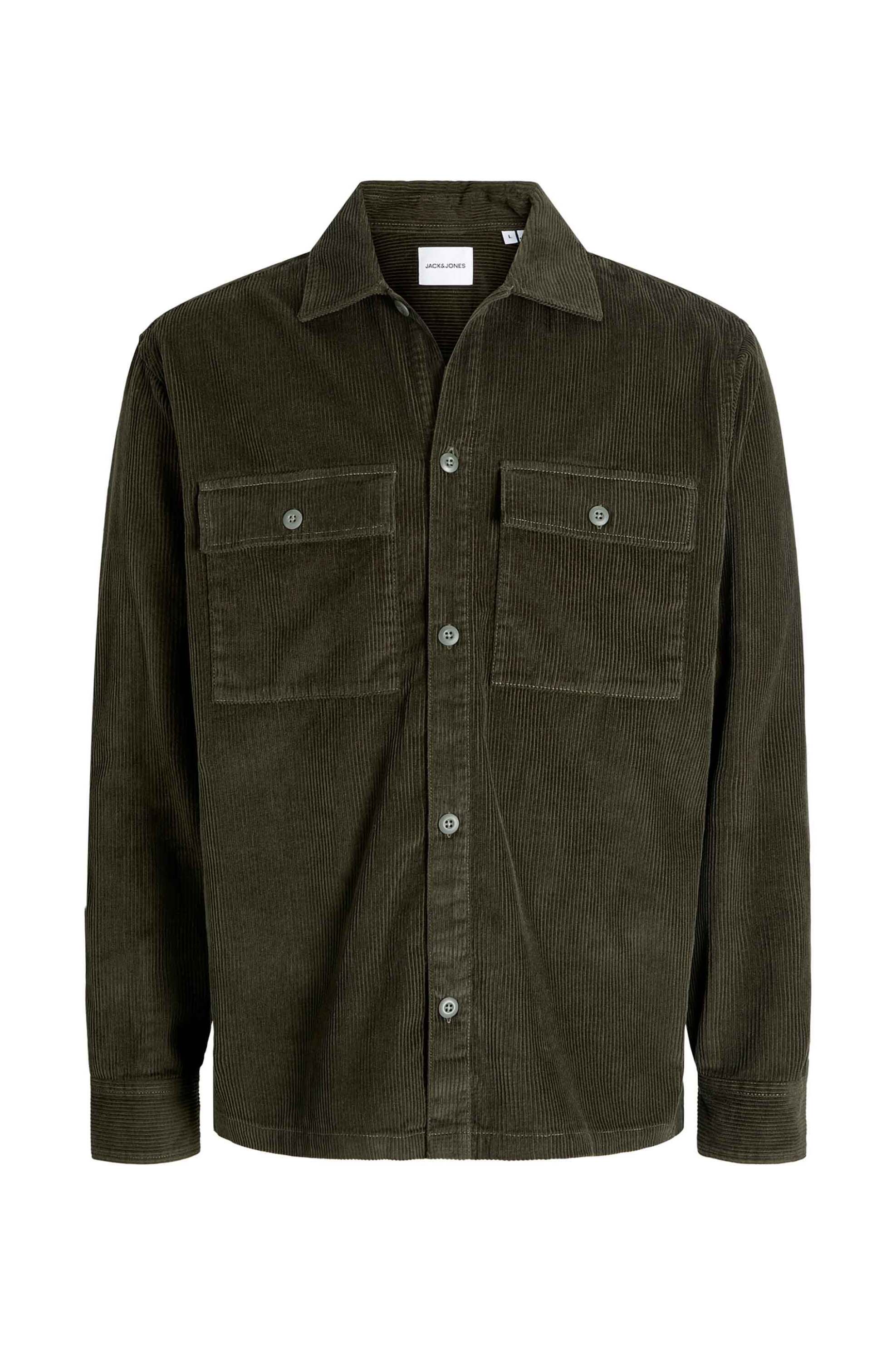 JACK & JONES ανδρικό overshirt Relaxed Fit - 12278825 Κυπαρισσί φωτογραφία