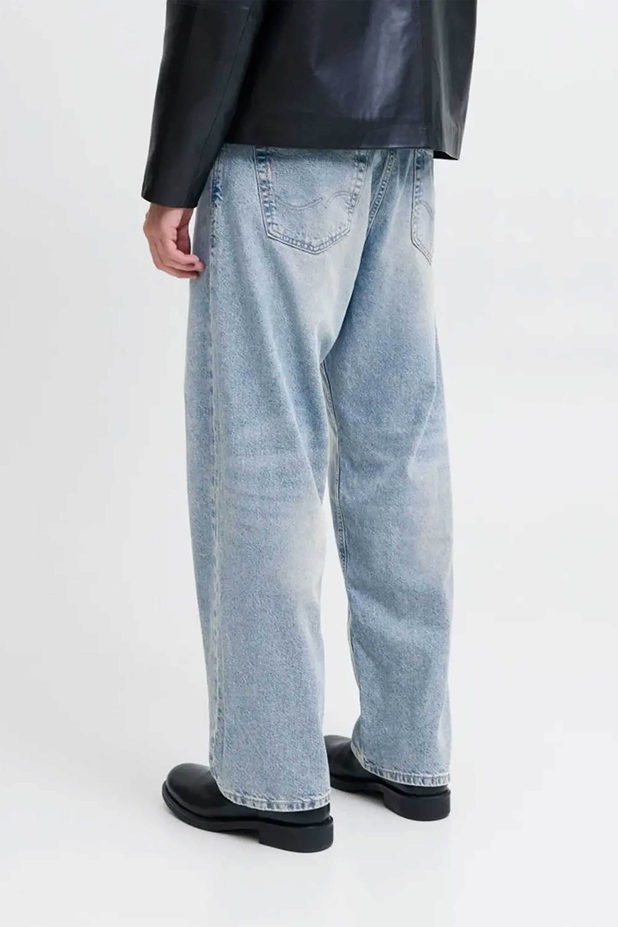 JACK & JONES ανδρικό τζιν παντελόνι πεντάτσεπο Loose Fit - 12278117 Denim Blue φωτογραφία