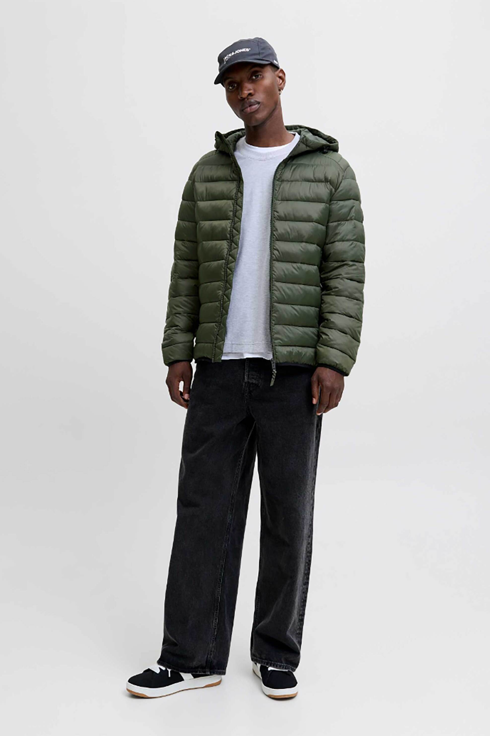 JACK & JONES ανδρικό μπουφάν με καπιτονέ σχέδιο Slim Fit - 12280970 Κυπαρισσί φωτογραφία