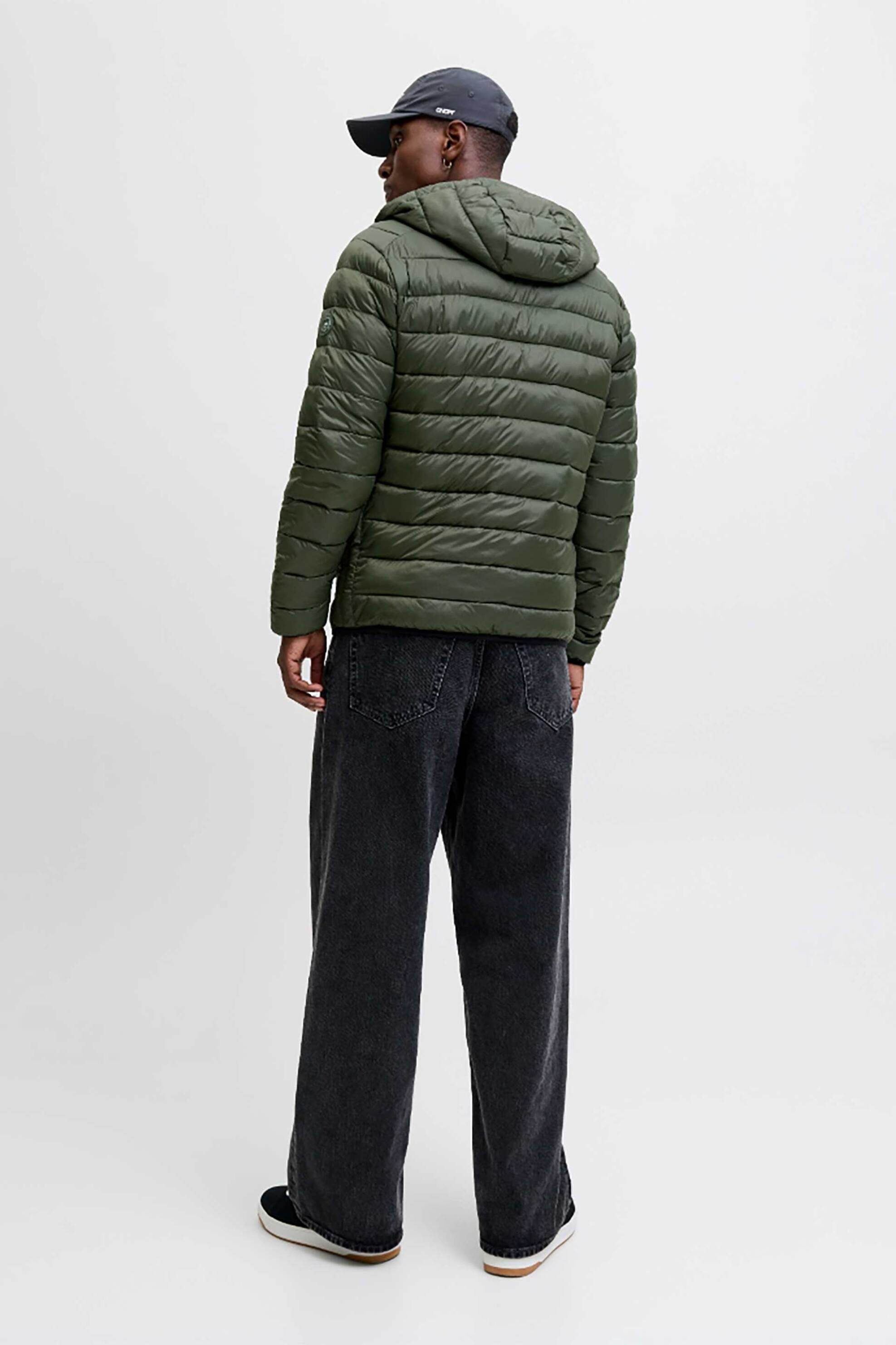 JACK & JONES ανδρικό μπουφάν με καπιτονέ σχέδιο Slim Fit - 12280970 Κυπαρισσί φωτογραφία