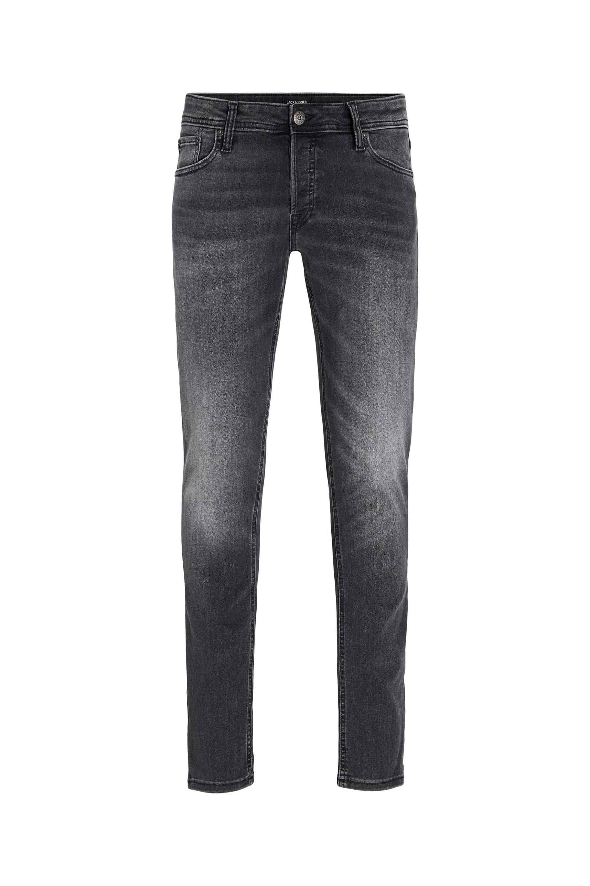 Jack Jones Ανδρικό Τζιν Παντελόνι Πεντάτσεπο Slim Fit Glen Original Cb 817 - 12159030 Μαύρο